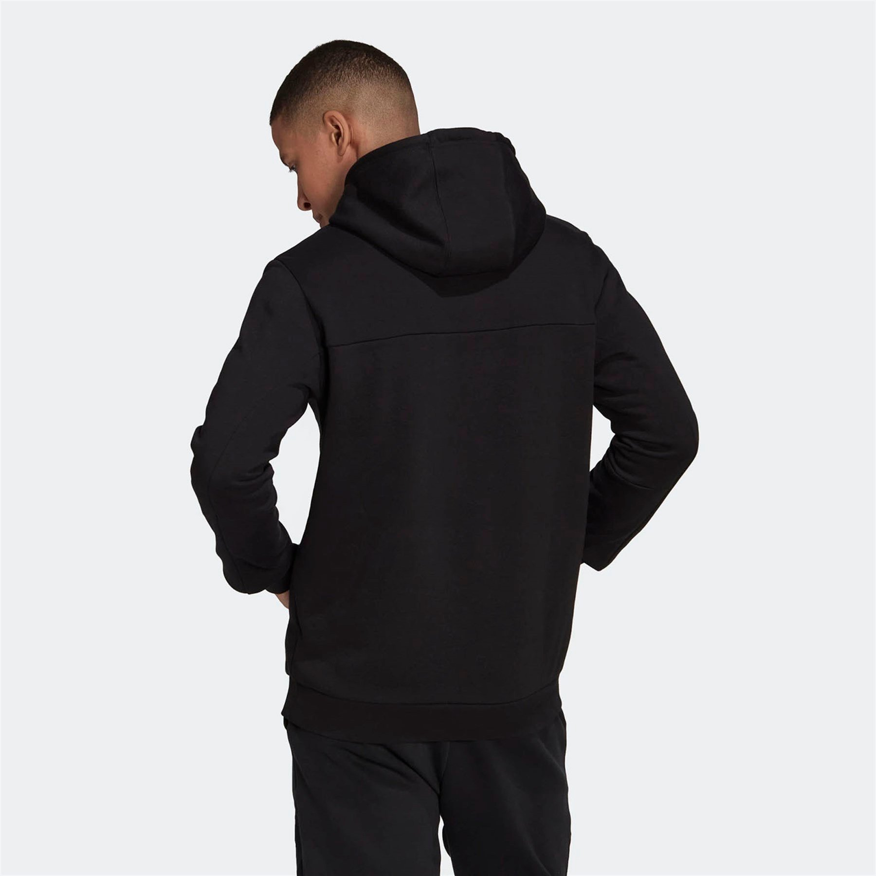 Adidas Erkek Günlük Kapşonlu Eşofman Üstü M Fl Recbos Hd Hl1599