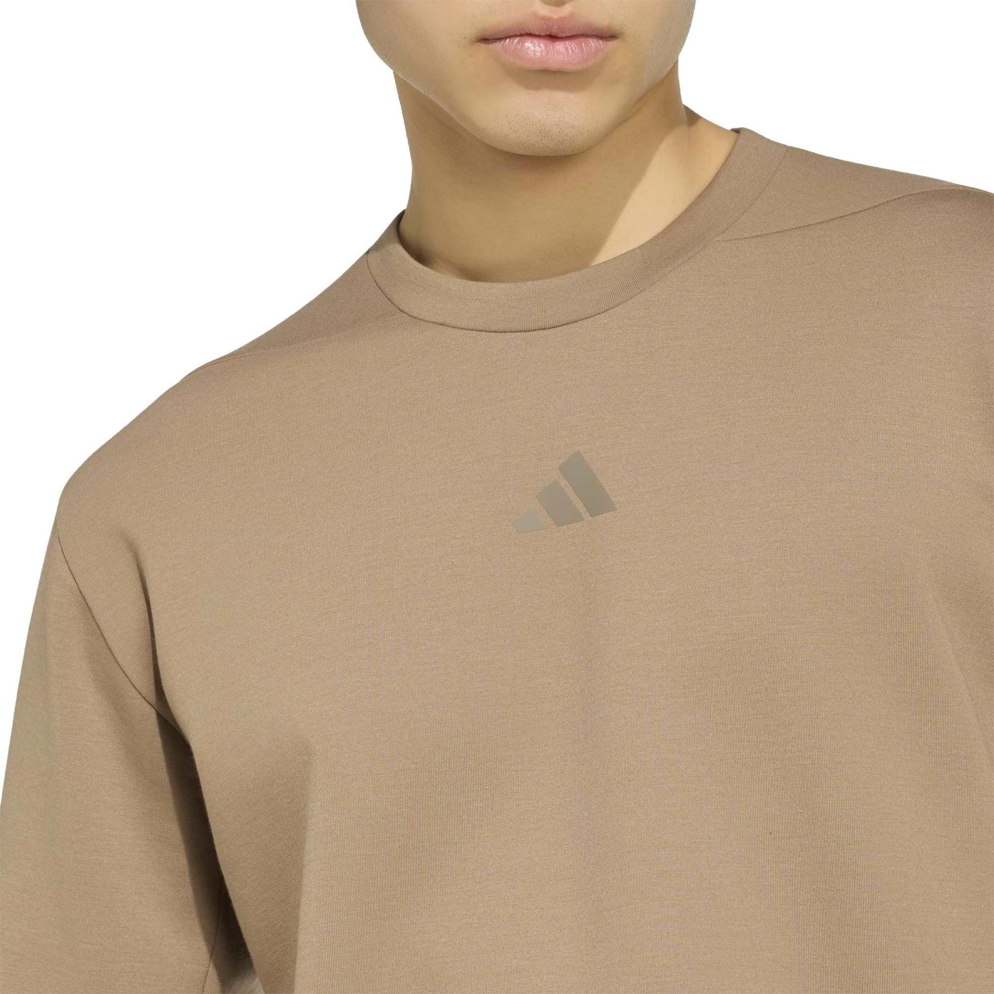 Adidas Erkek Günlük Kapşonlu Eşofman Üstü D4T Crew Sweats KV1463