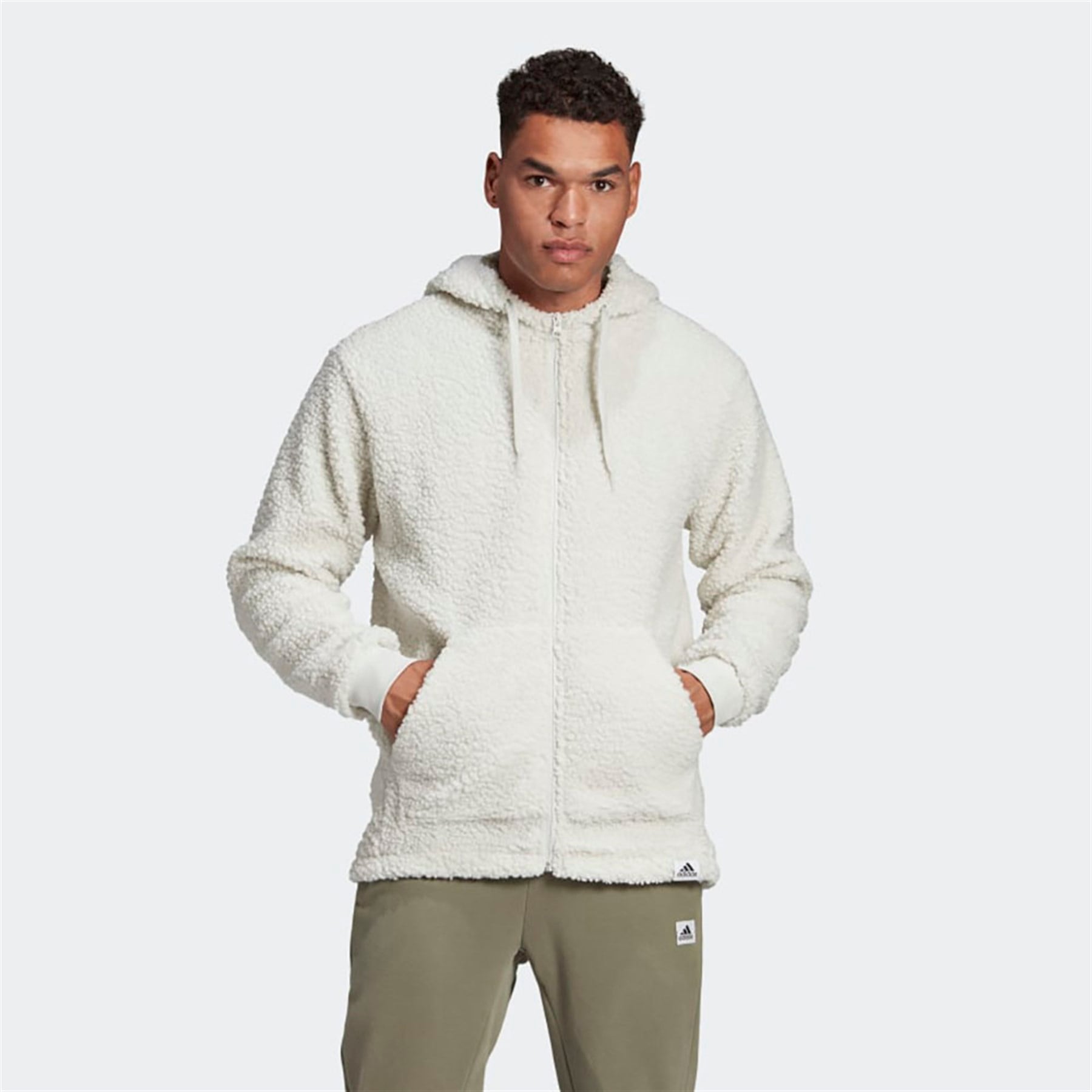 Adidas Erkek Günlük Kapşonlu Eşofman Üstü Üst M Bb Hd Tt Gd3834 M BB HD TT