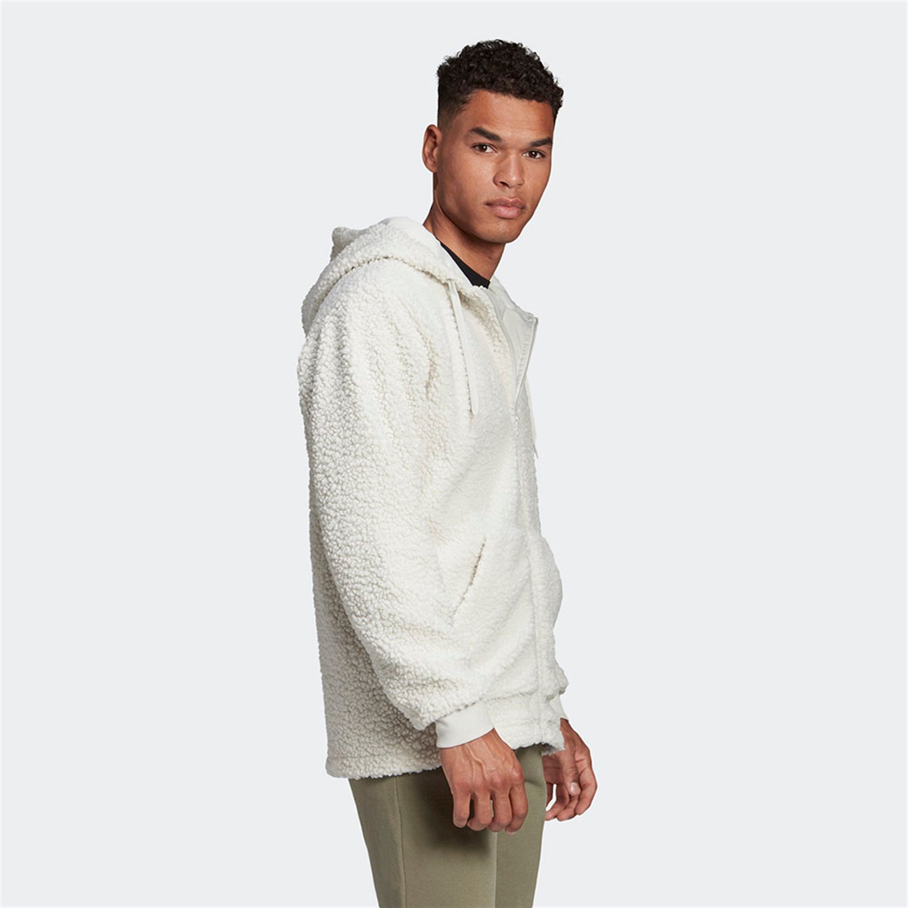 Adidas Erkek Günlük Kapşonlu Eşofman Üstü Üst M Bb Hd Tt Gd3834 M BB HD TT