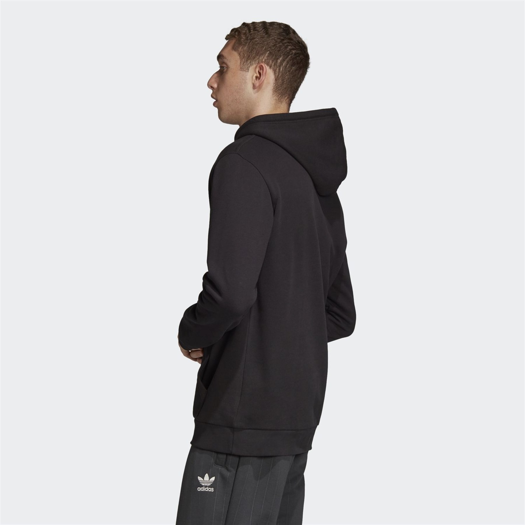 Adidas Erkek Günlük Kapşonlu Sweat Dt7964 Trefoıl Hoodıe