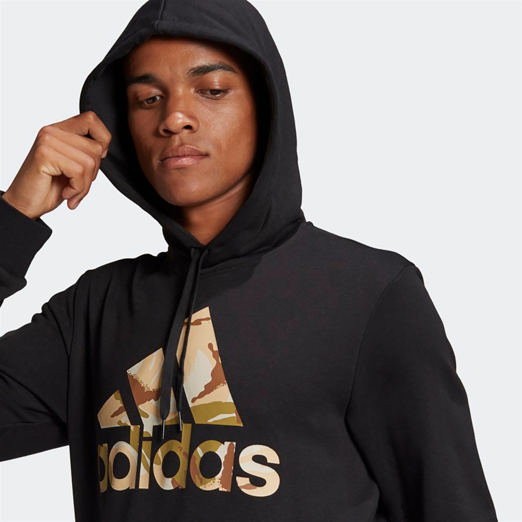 Adidas Erkek Günlük Kapşonlu Sweatshirt M Camo Hd Gl0019 M CAMO HD