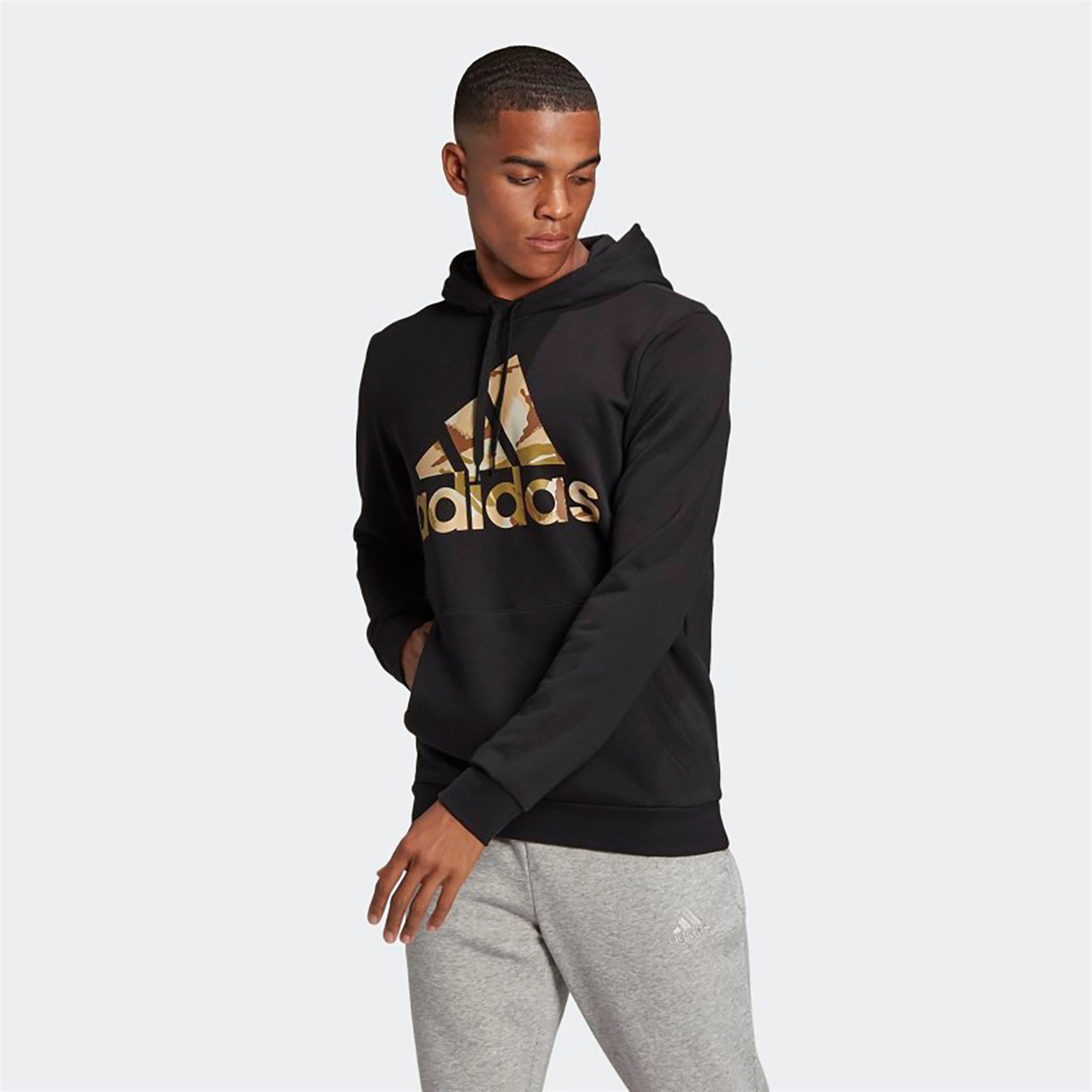Adidas Erkek Günlük Kapşonlu Sweatshirt M Camo Hd Gl0019 M CAMO HD