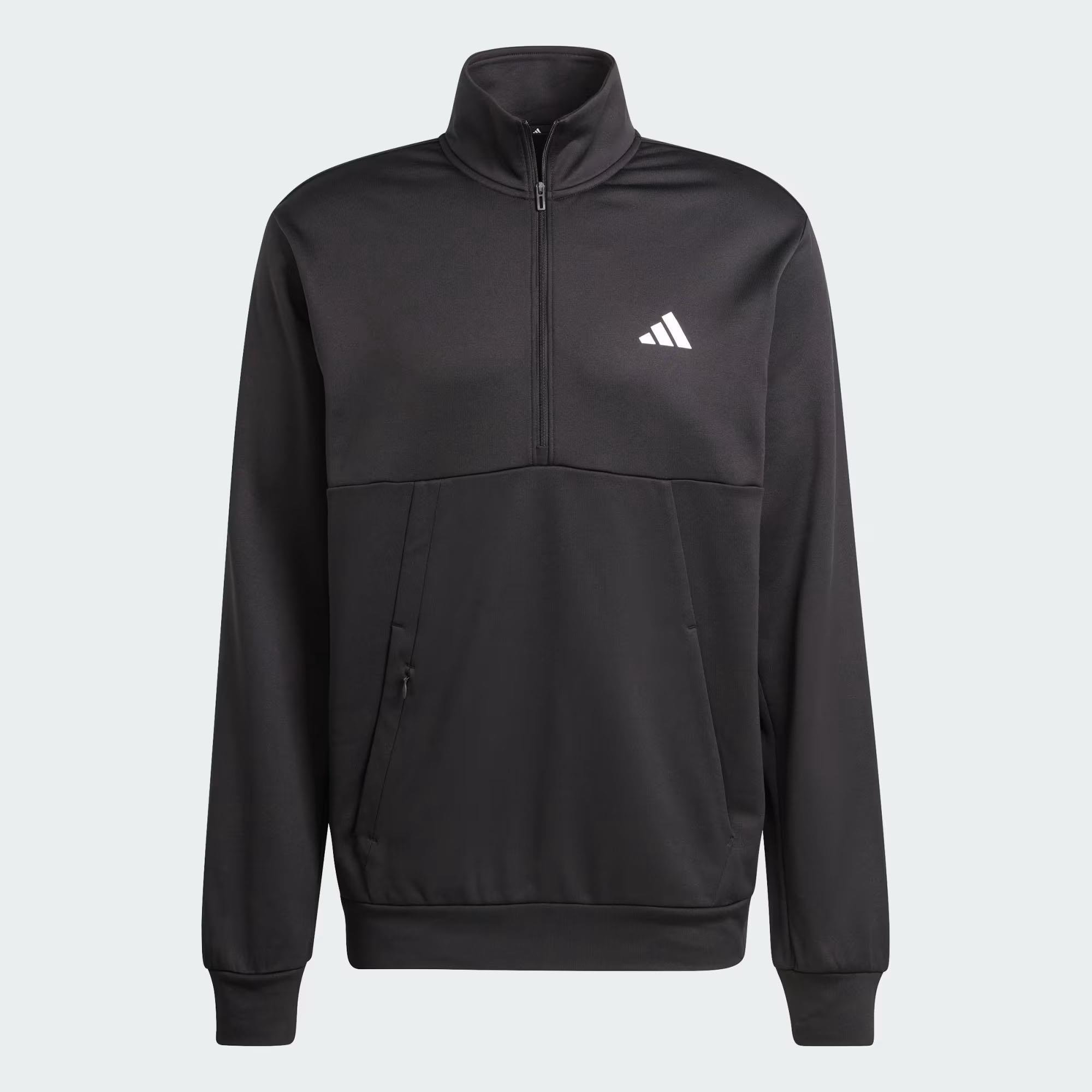 Adidas Erkek Günlük Kapşonlu Sweatshirt M Gg Sl 1-4 Zıp Hz3055