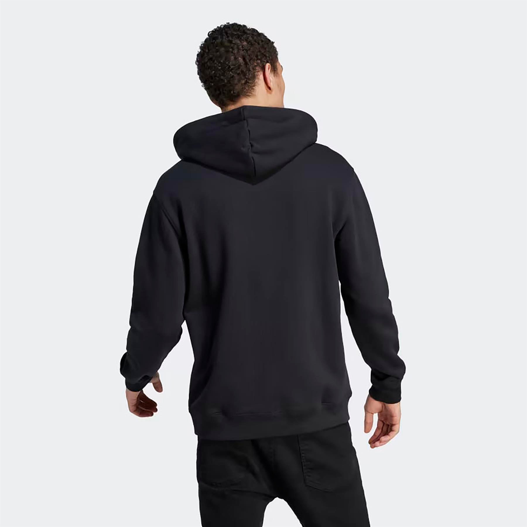 Adidas Erkek Günlük Kapşonlu Sweatshirt Trefoıl Hoody Im4489
