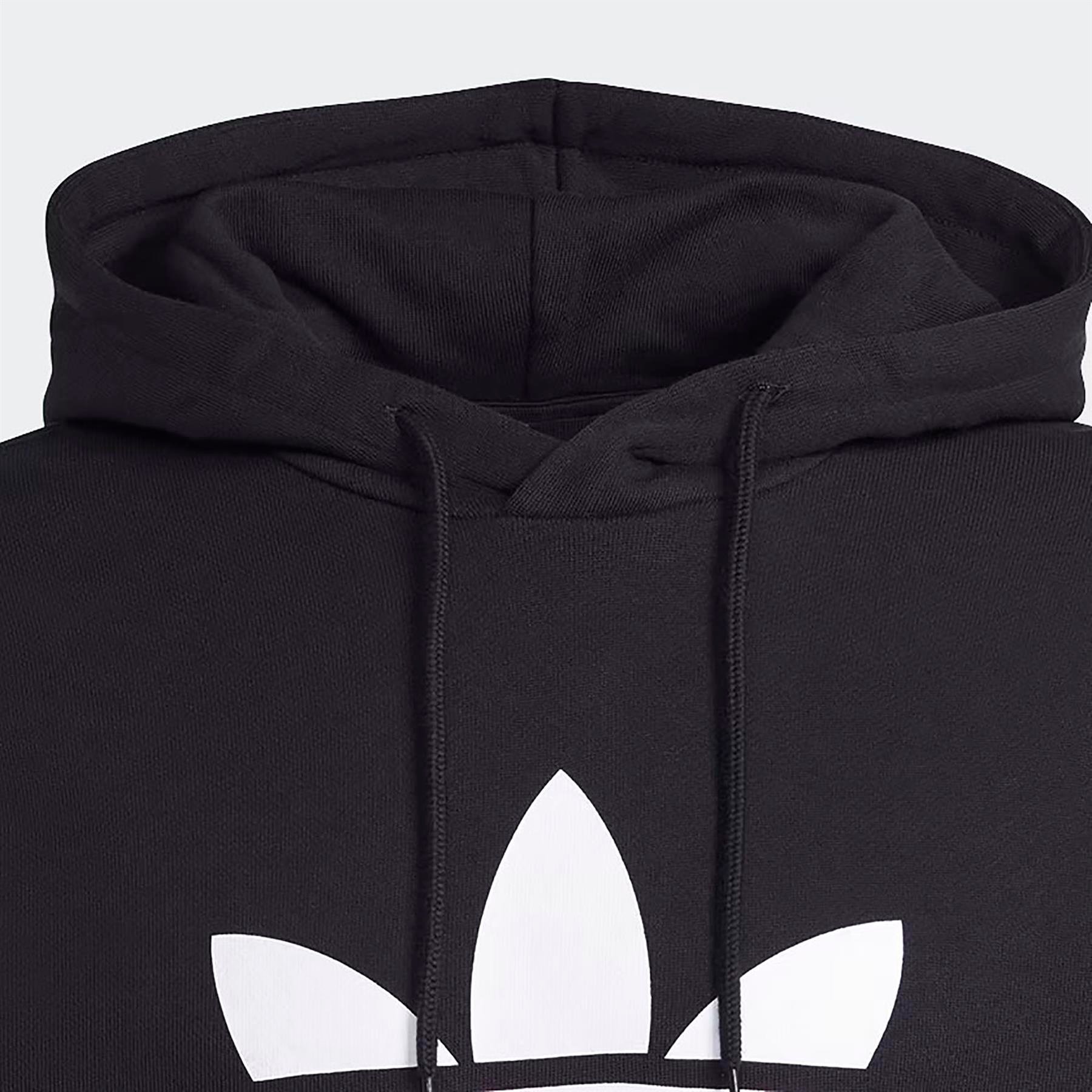 Adidas Erkek Günlük Kapşonlu Sweatshirt Trefoıl Hoody Im4489