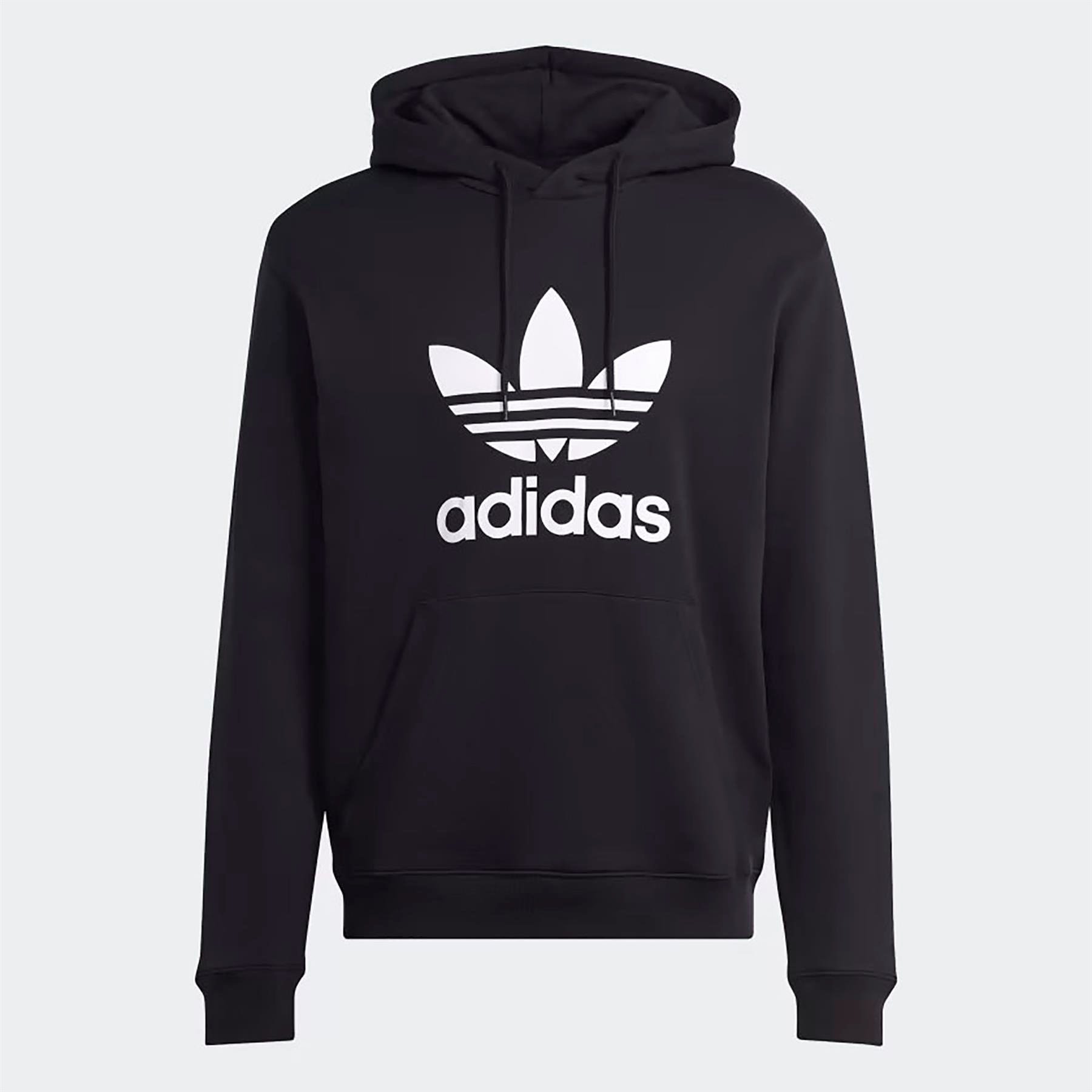 Adidas Erkek Günlük Kapşonlu Sweatshirt Trefoıl Hoody Im4489
