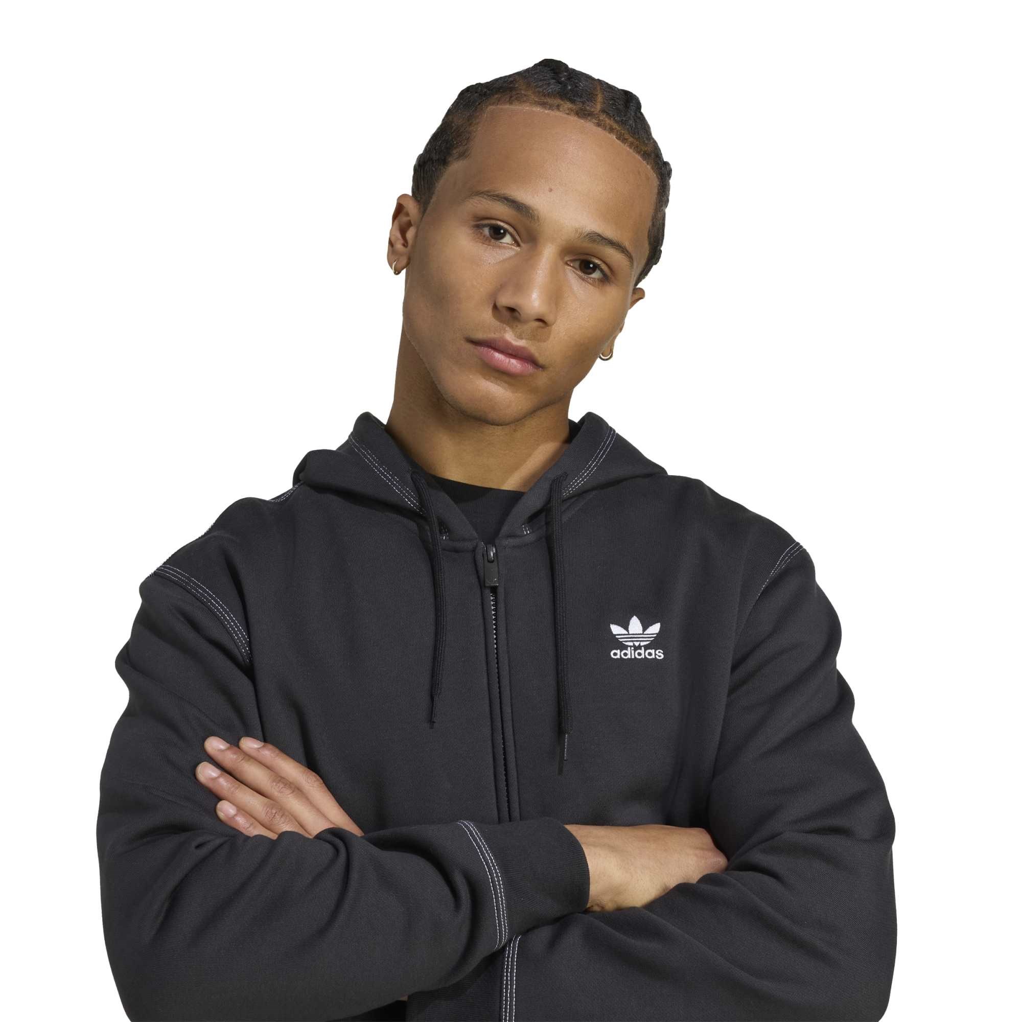 Adidas Erkek Günlük Kapşonlu Sweatshirt Essentials Fzhd Jw0969