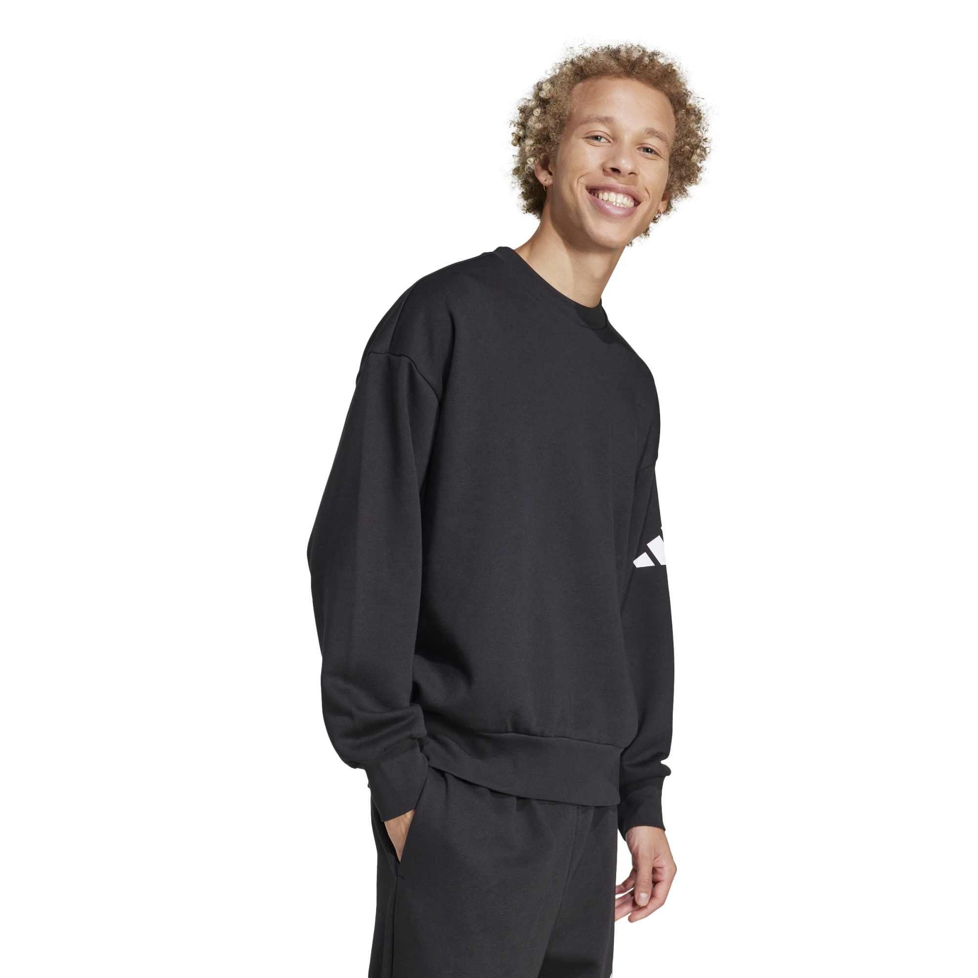 Adidas Erkek Günlük Sweatshirt M Swt Fl Jf3542