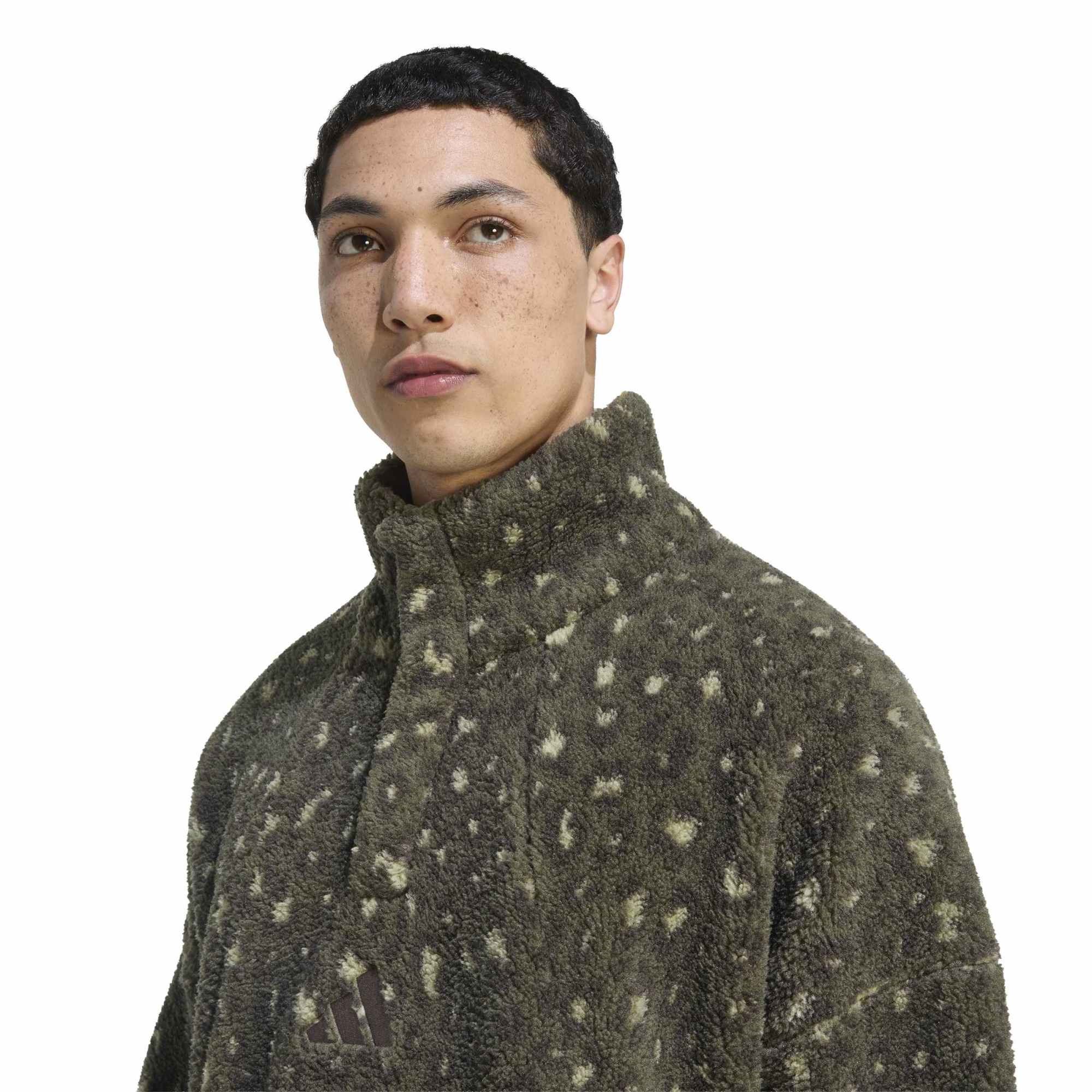 Adidas Erkek Günlük Sweatshirt Xpl Hp Snap Aop Kq6614 XPL HP SNAP AOP