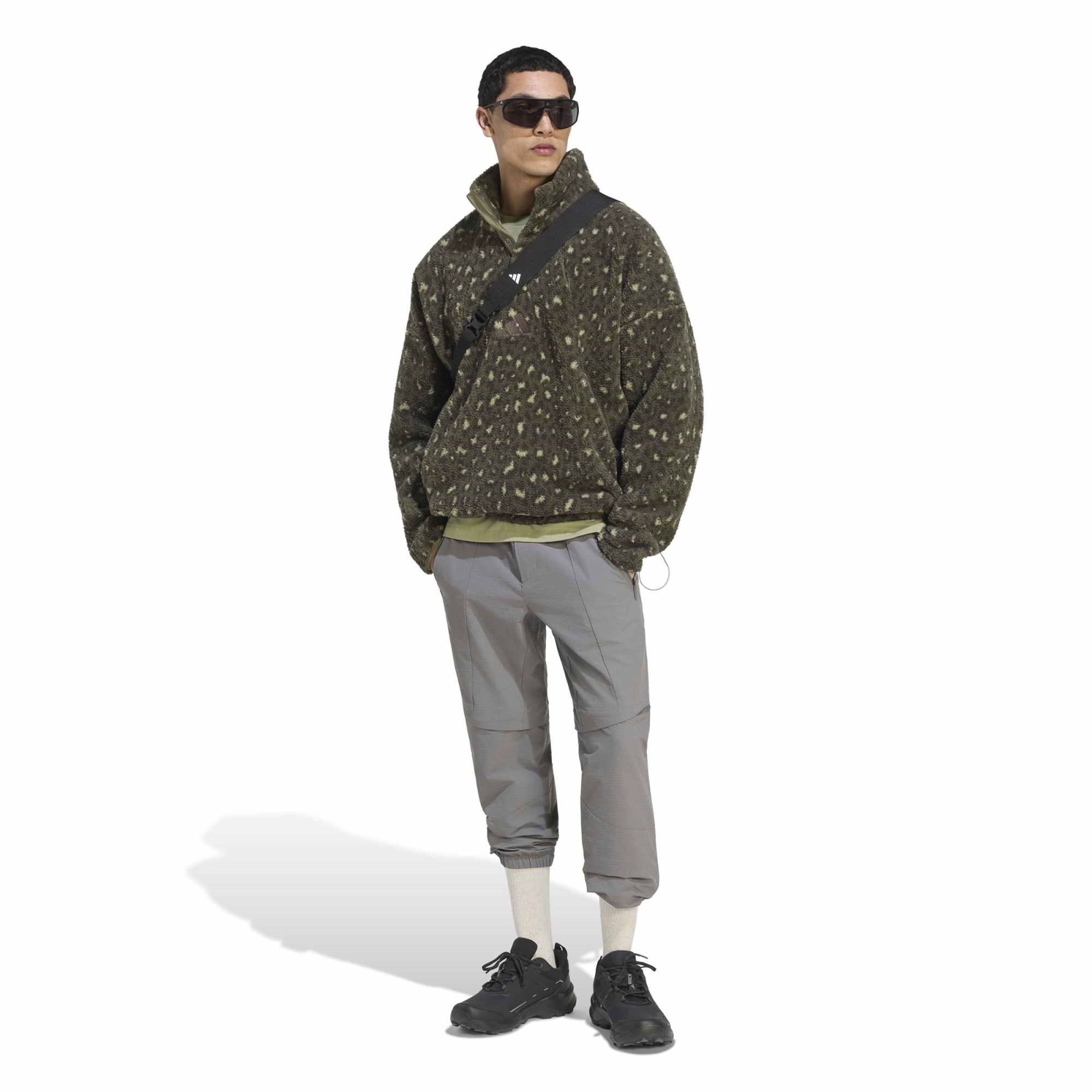Adidas Erkek Günlük Sweatshirt Xpl Hp Snap Aop Kq6614 XPL HP SNAP AOP