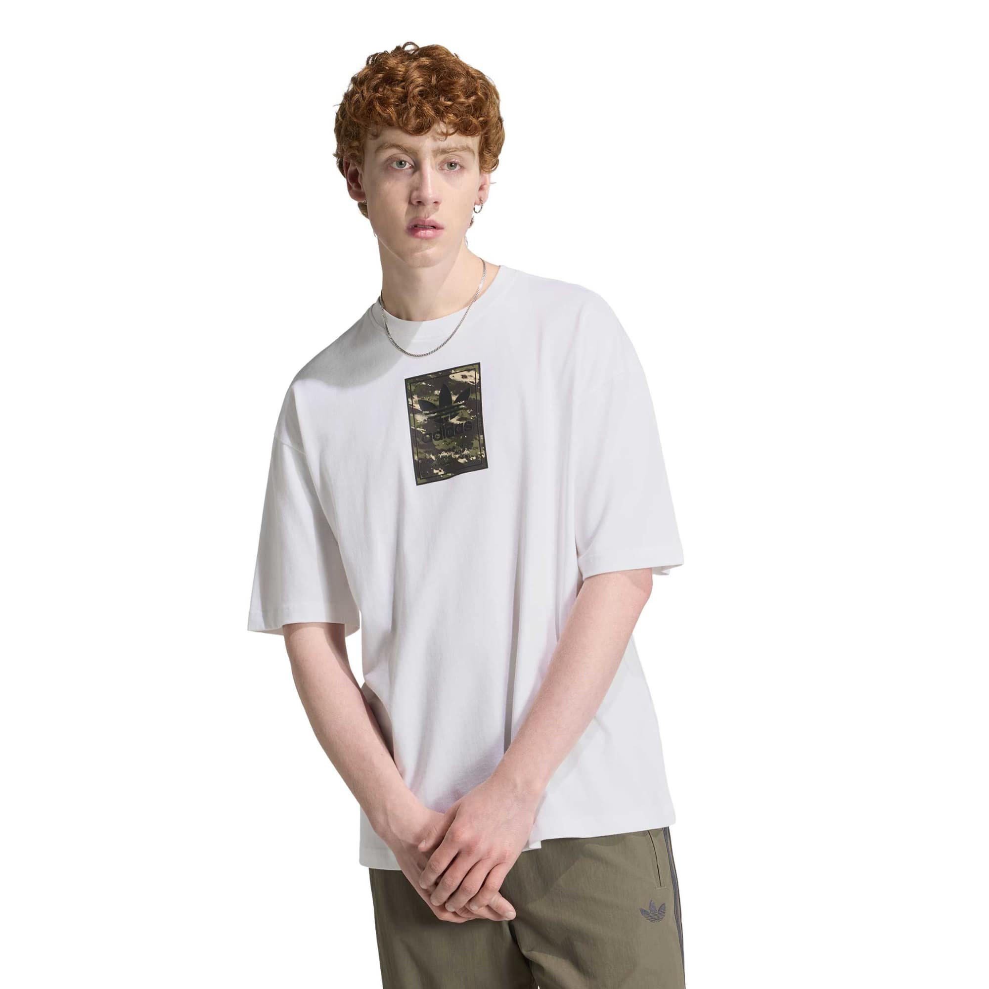 Adidas Erkek Günlük T-Shirt Camo Tee Tongue KS4234 CAMO TEE TONGUE