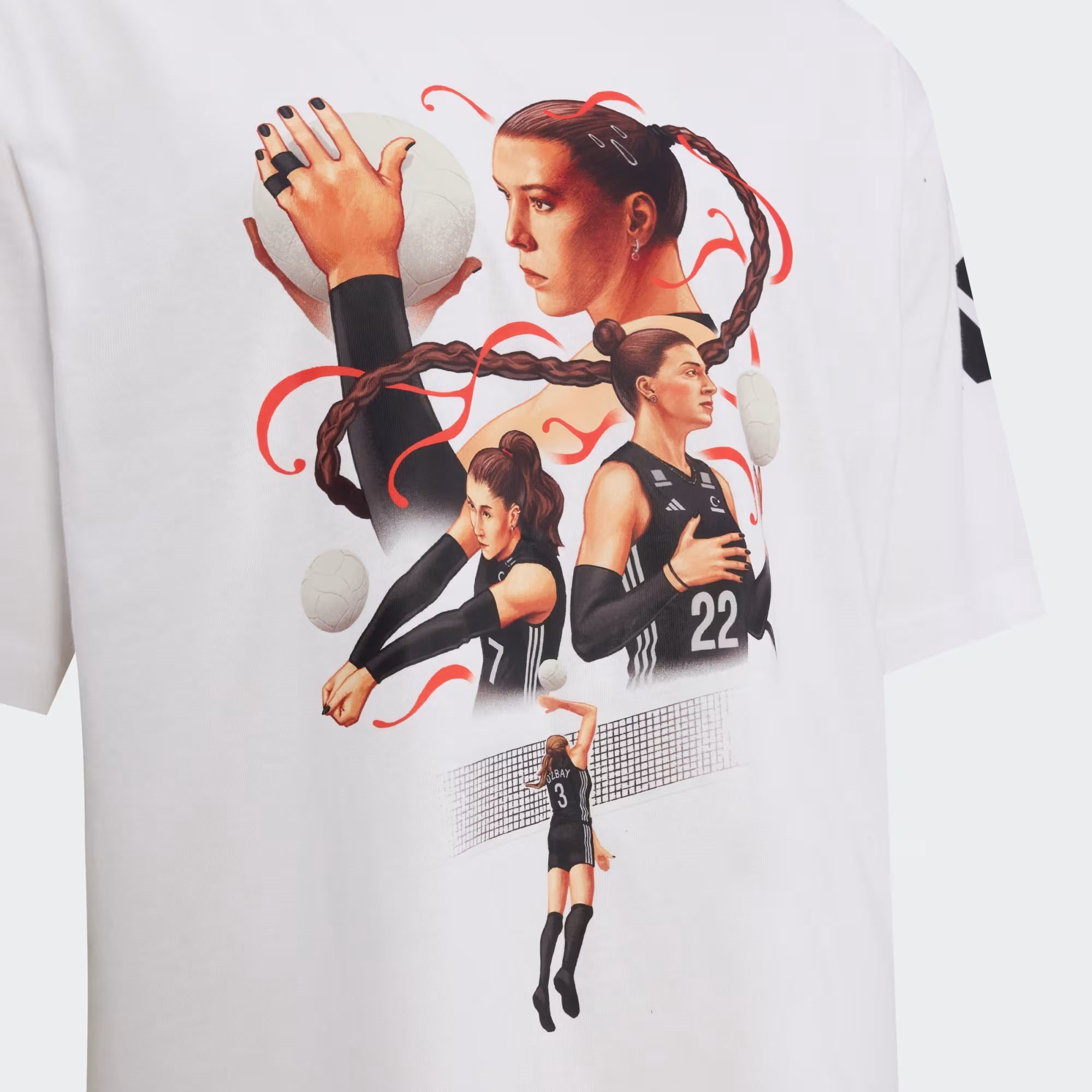 Adidas Erkek Günlük T-shirt Filenın Sultanları Kn2502 FILENIN SULTANLARI GRAP TEE M