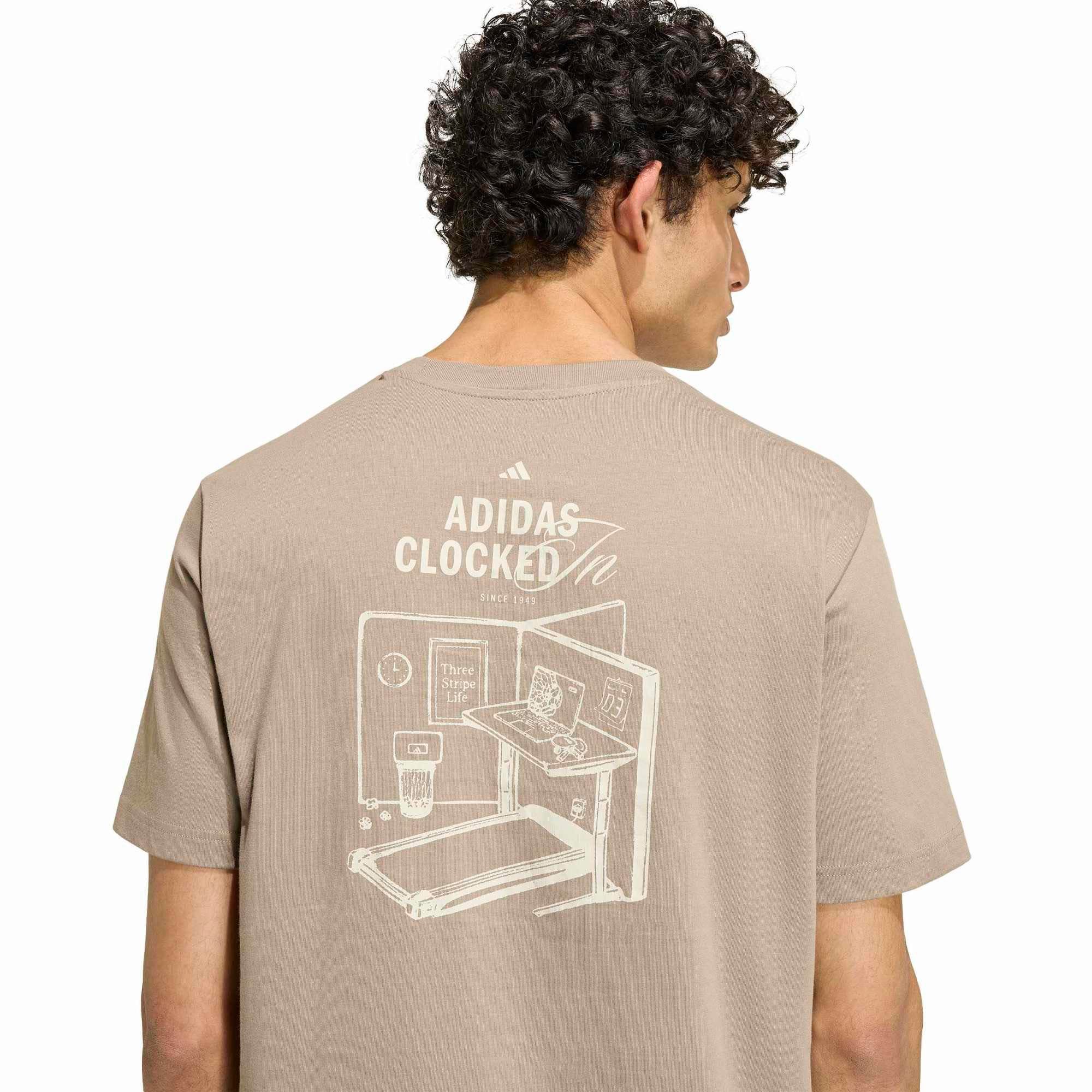 Adidas Erkek Günlük T-Shirt M Clkd I Ofc T Kc7081 M CLKD I OFC T