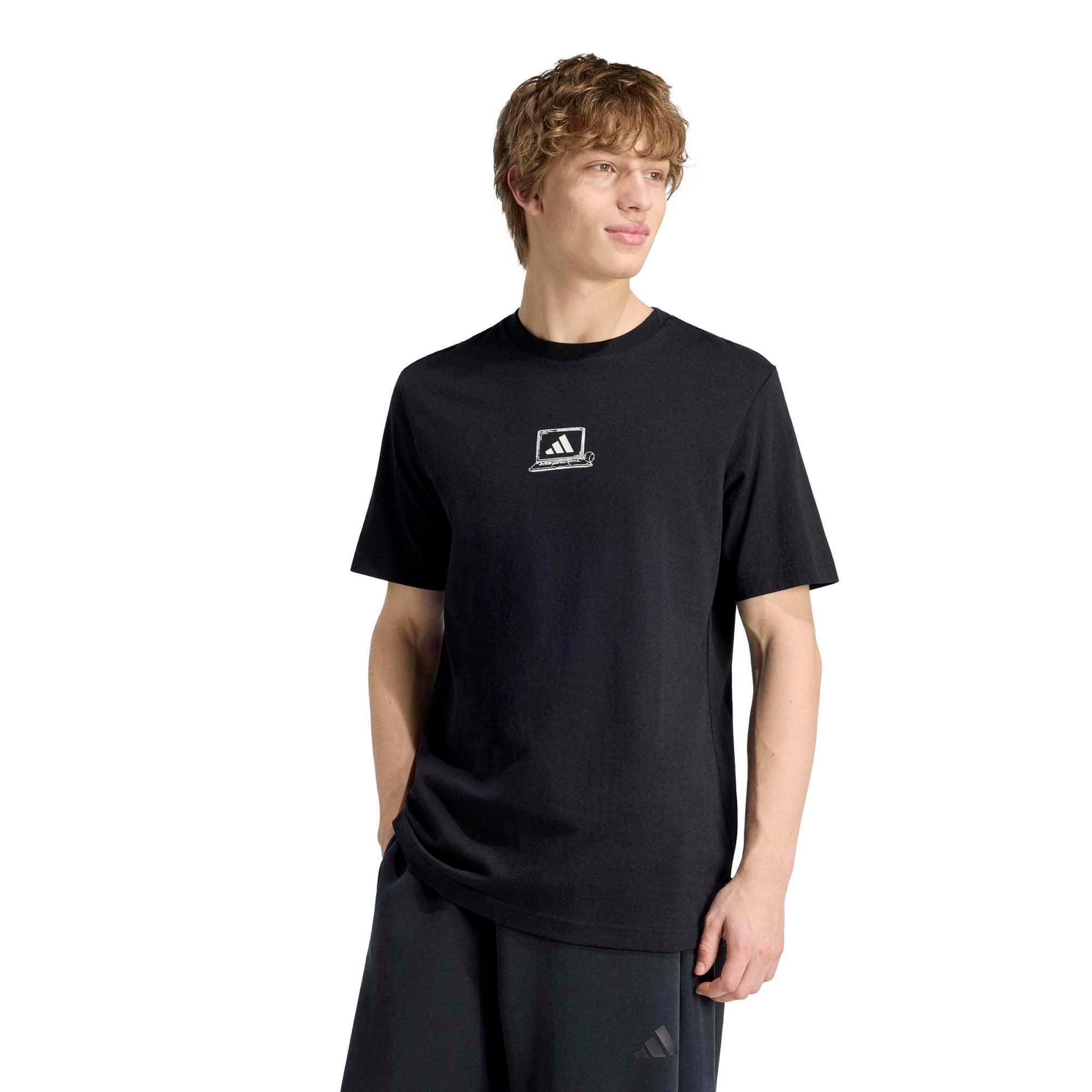 Adidas Erkek Günlük T-Shirt M CLKD I OFC T KC7083