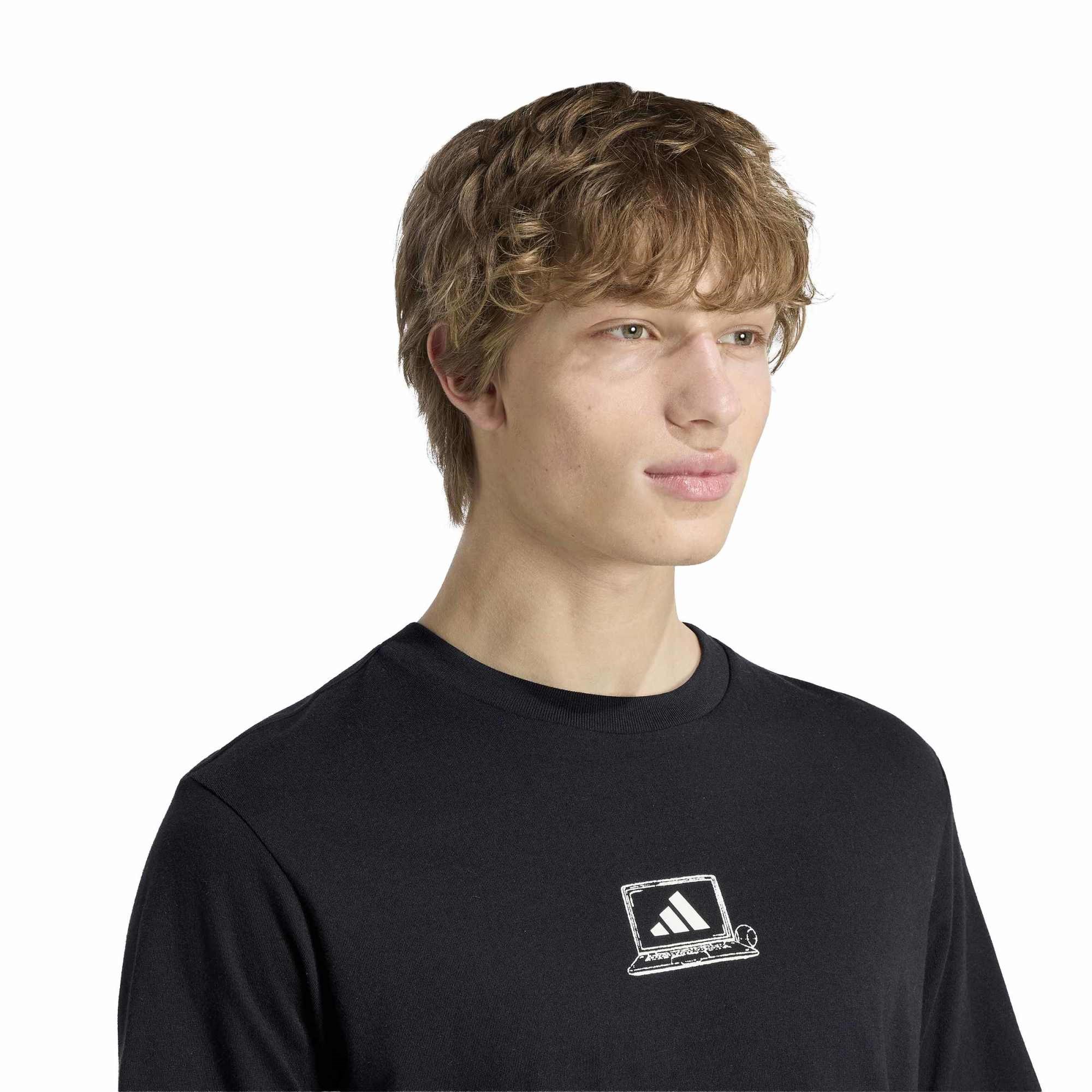 Adidas Erkek Günlük T-Shirt M CLKD I OFC T KC7083