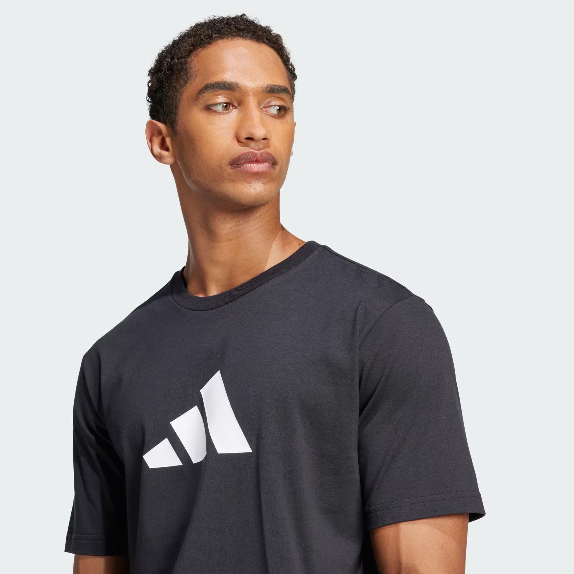 Adidas Erkek Günlük T-shirt M Fı 3Bar Tee Jı8770 M FI 3BAR TEE
