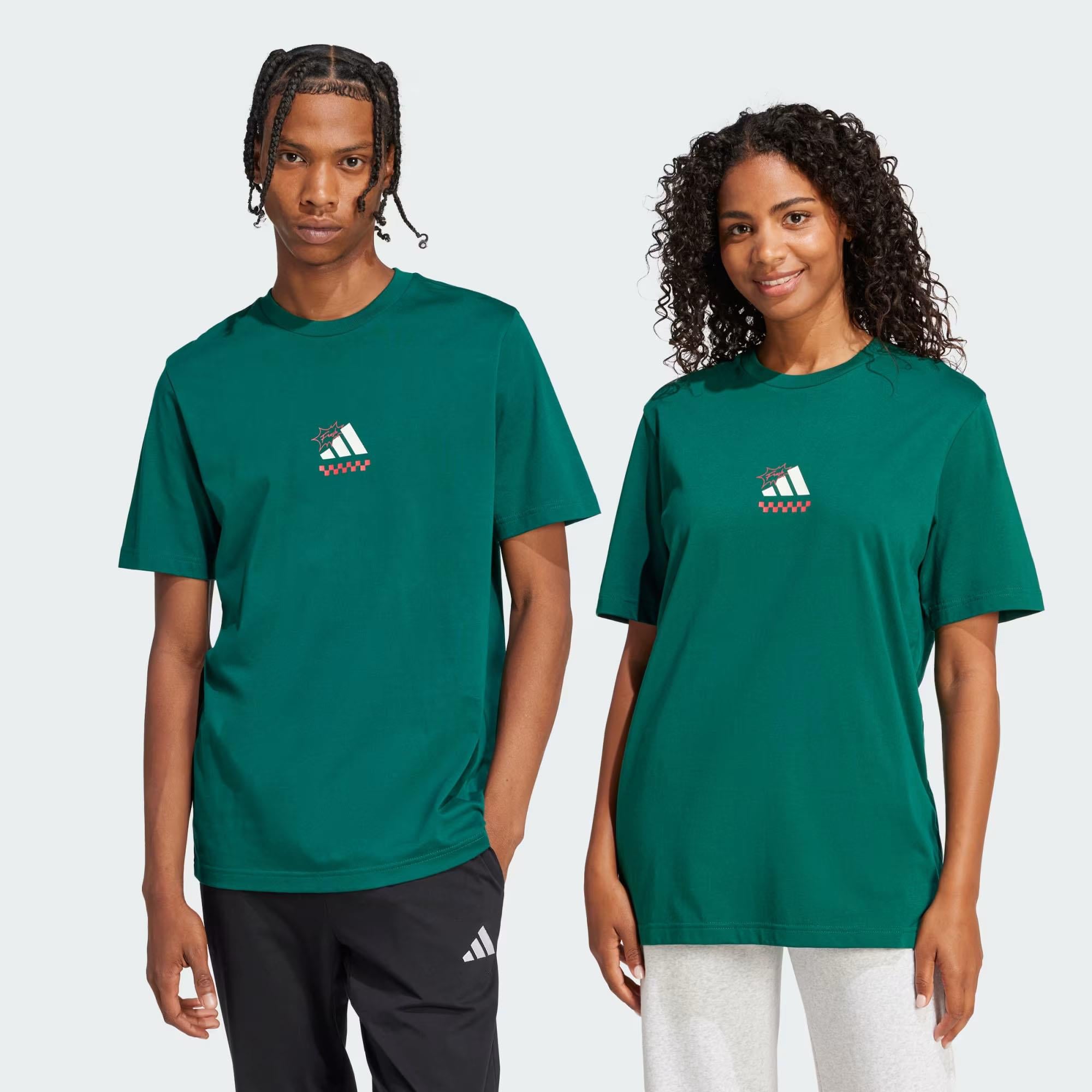 Adidas Erkek Günlük T-shirt M L Pizza Tee Jj4017