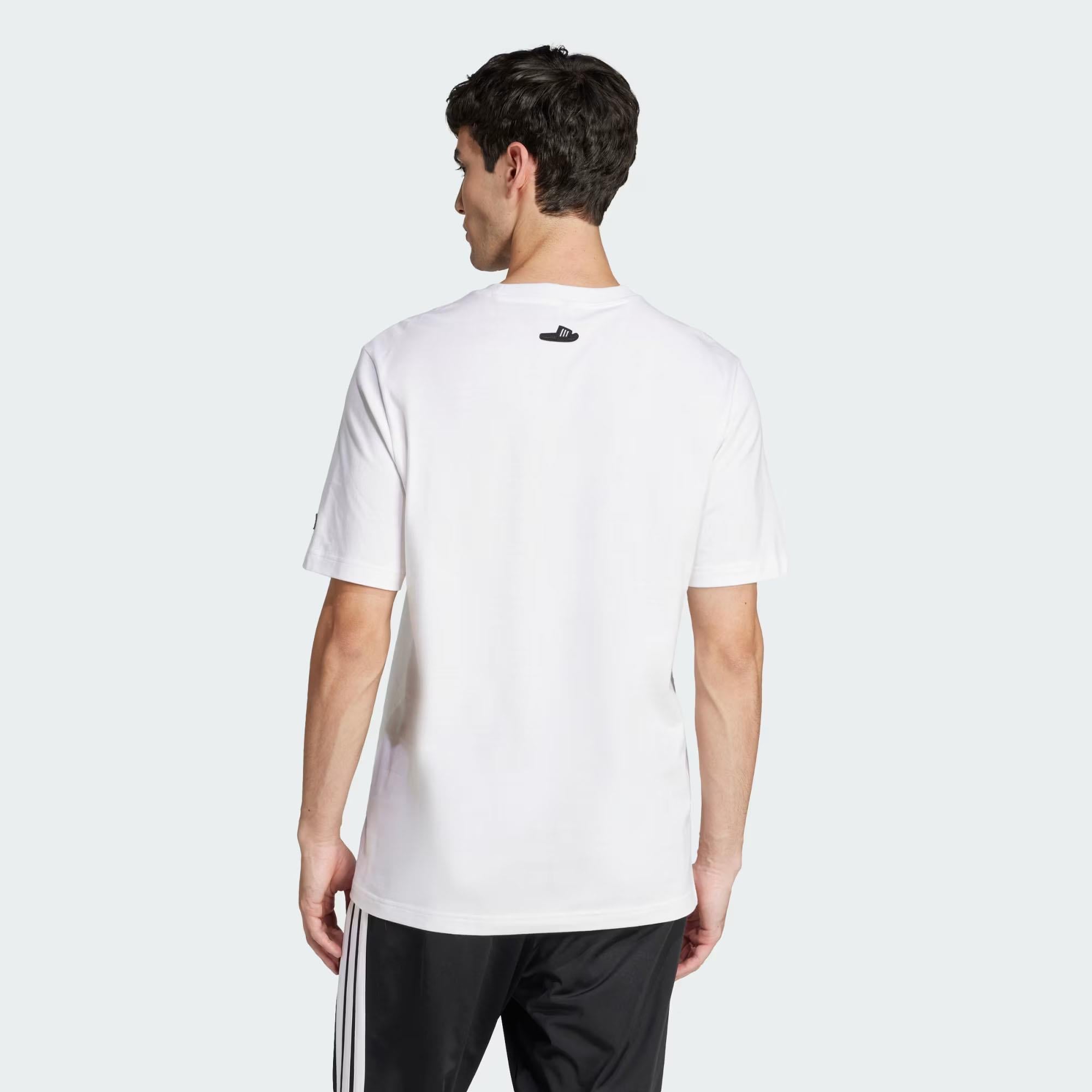 Adidas Erkek Günlük T-shirt M L Slides Tee Jj3999