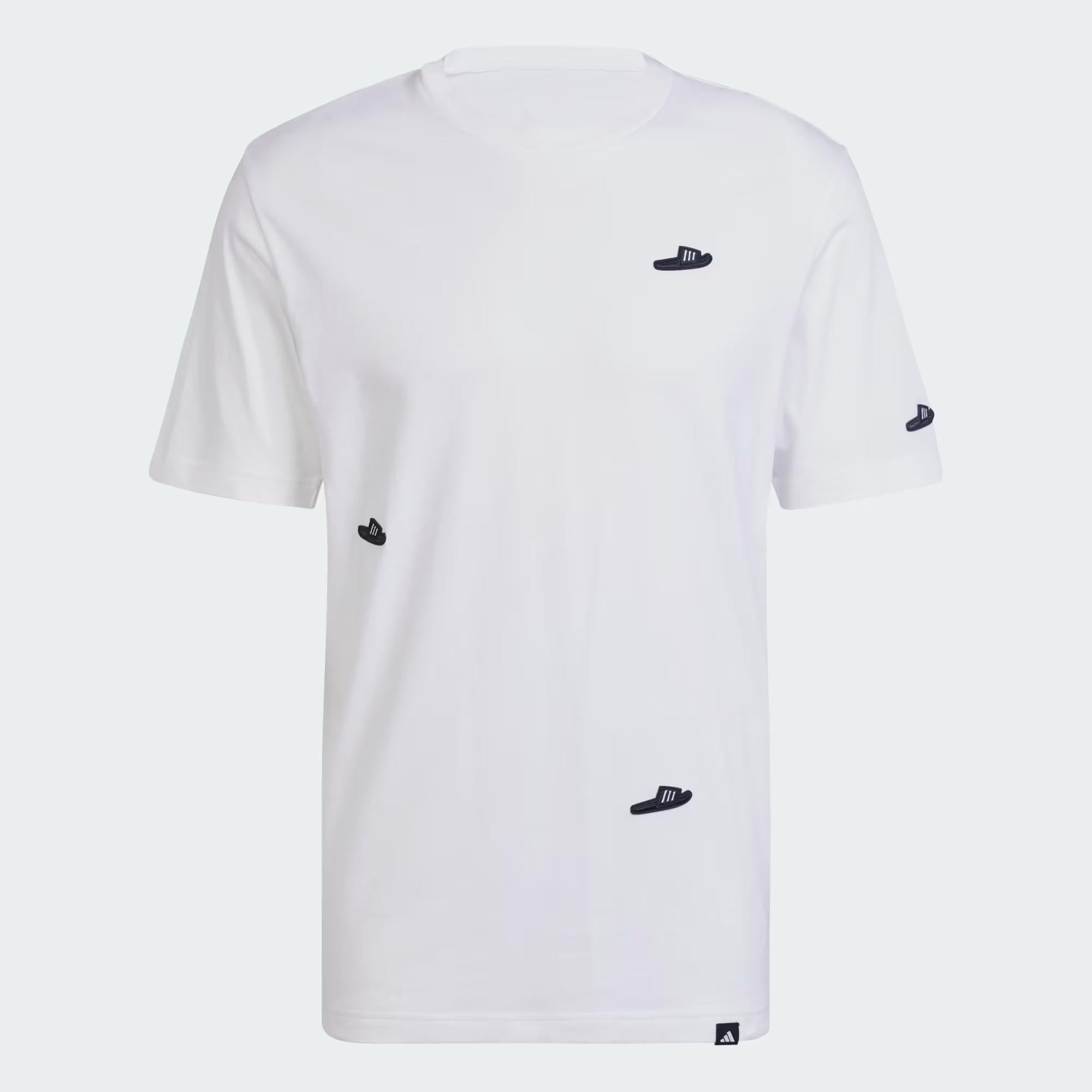 Adidas Erkek Günlük T-shirt M L Slides Tee Jj3999