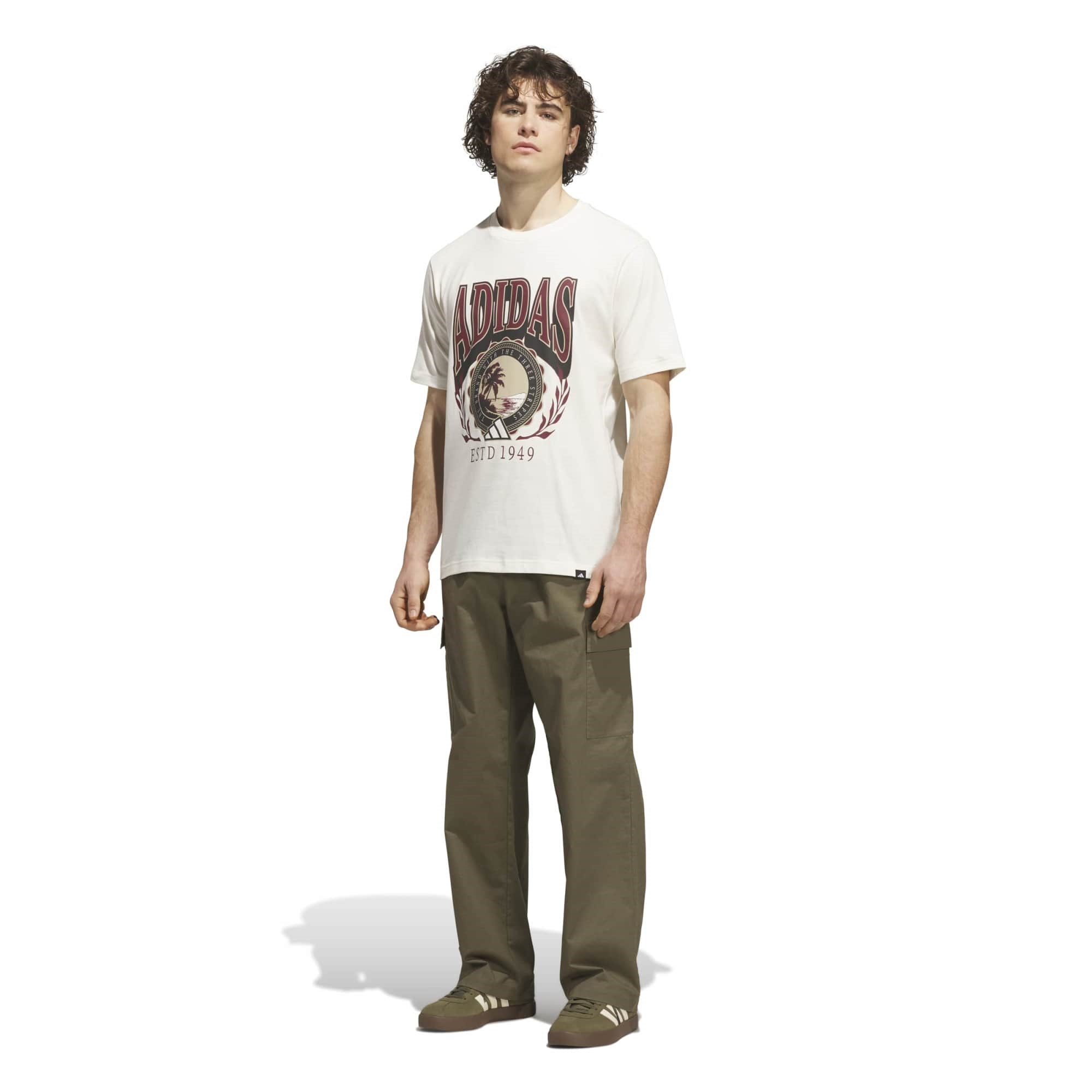 Adidas Erkek Günlük T-Shirt M VRST Crest T KS2181