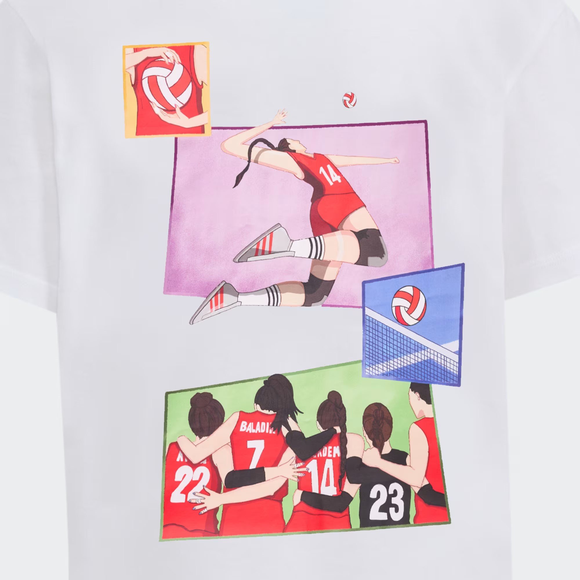 Adidas Erkek Günlük T-shirt Manşetlerde Yine Biz Kn2501 MANSETLERDE YINE BIZ TEE M
