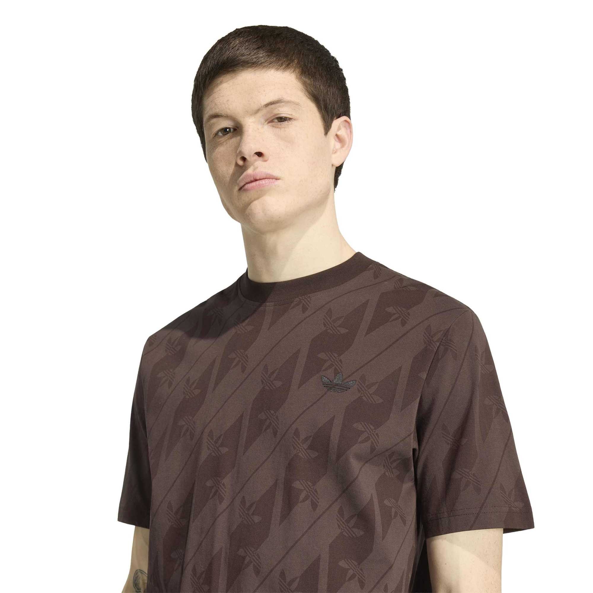 Adidas Erkek Günlük T-shirt Monogram Aop Te Ia4531
