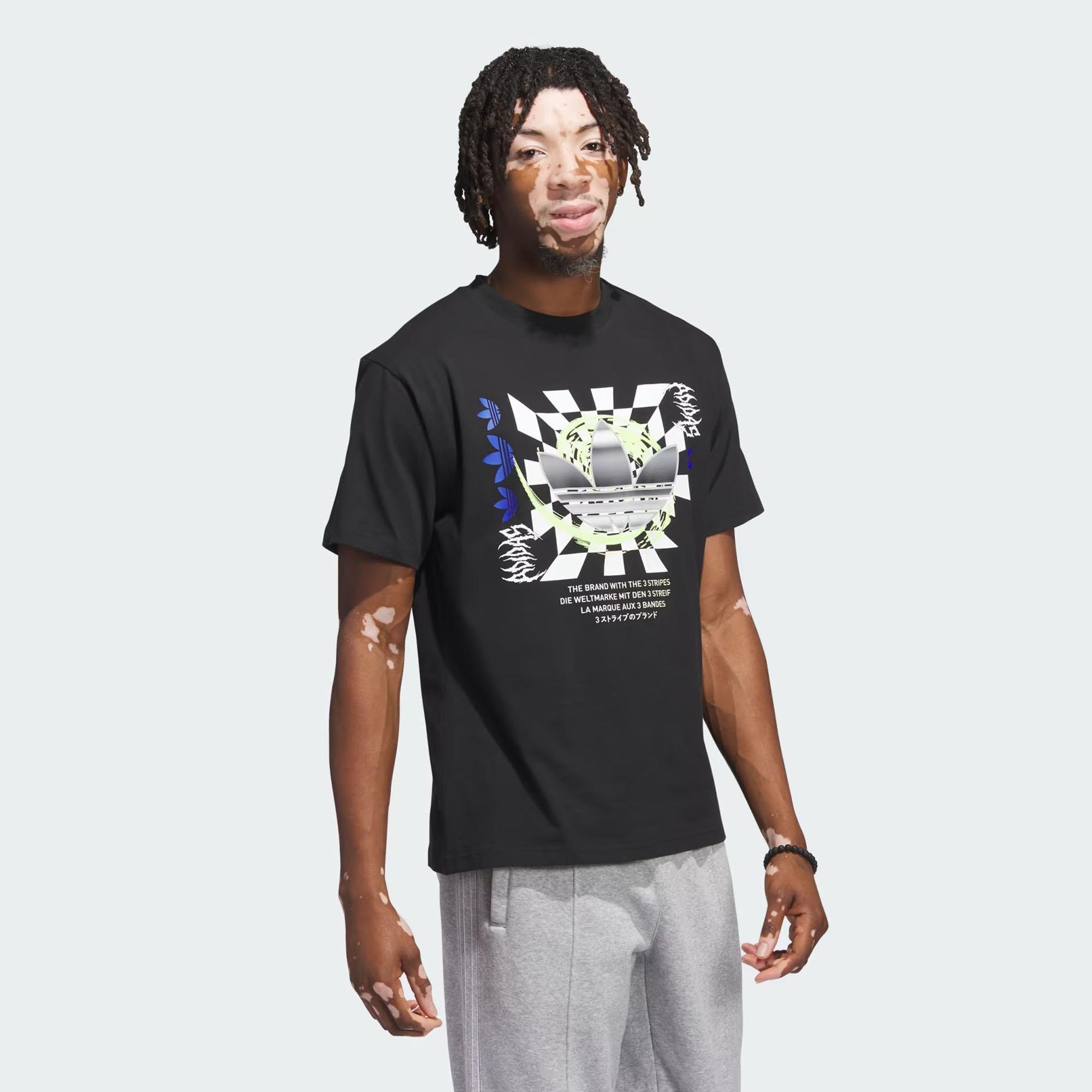 Adidas Erkek Günlük T-Shirt Mv Trefoıl Gfx Il2345