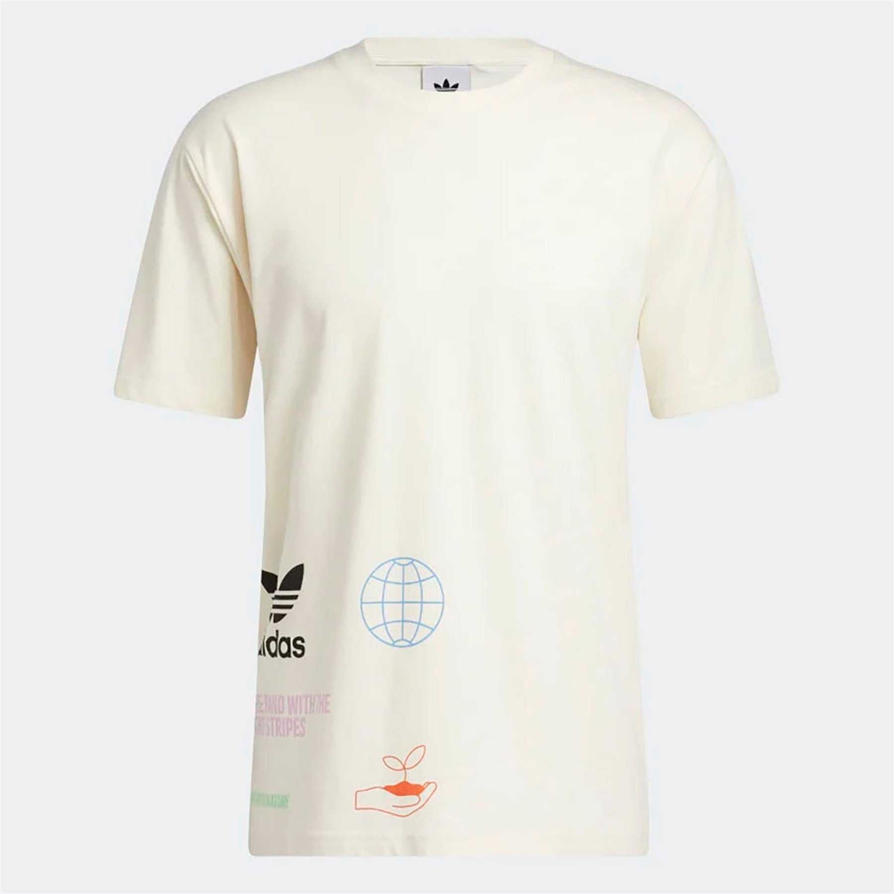 Adidas Erkek Günlük T-Shirt Mw Nature Logo Hı2963