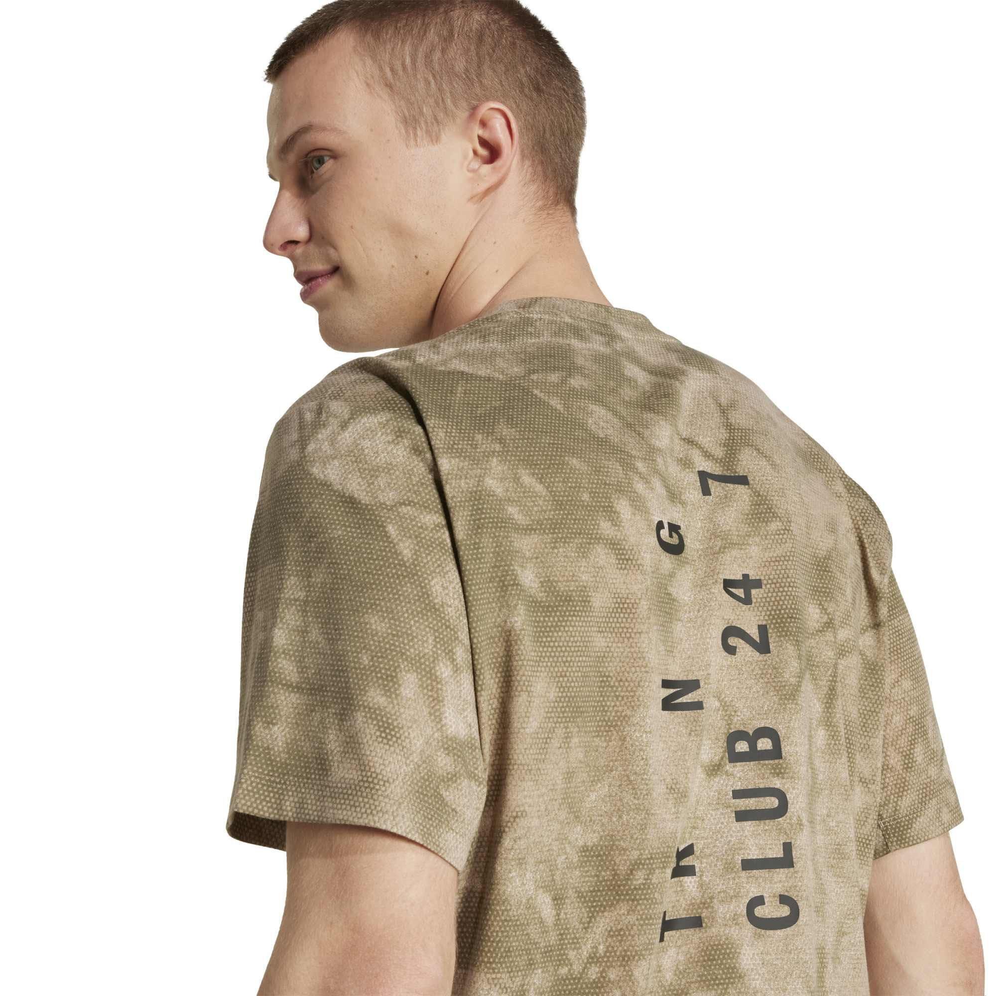 Adidas Erkek Günlük T-shirt Power Aop Tee Jx6286