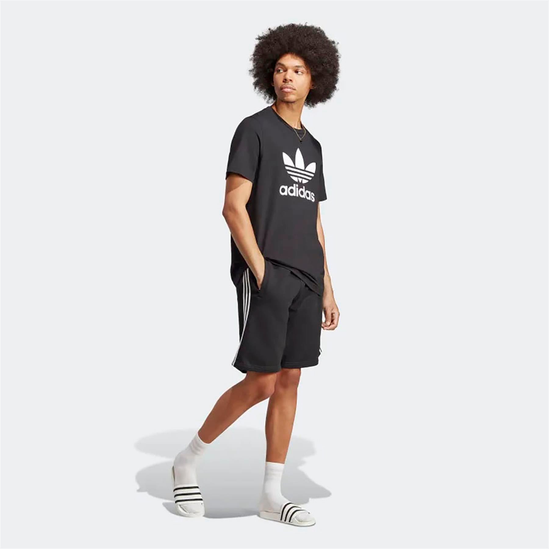 Adidas Erkek Günlük T-Shirt Trefoil Ia4815