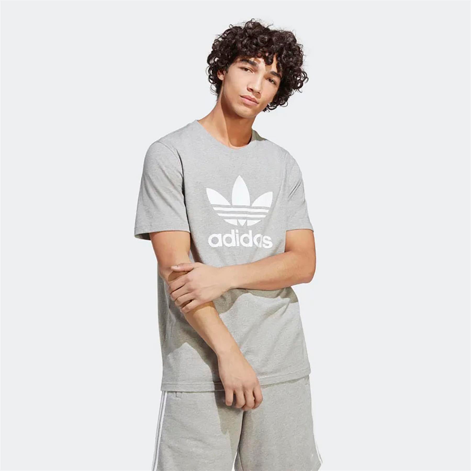 Adidas Erkek Günlük T-Shirt Trefoil Ia4817