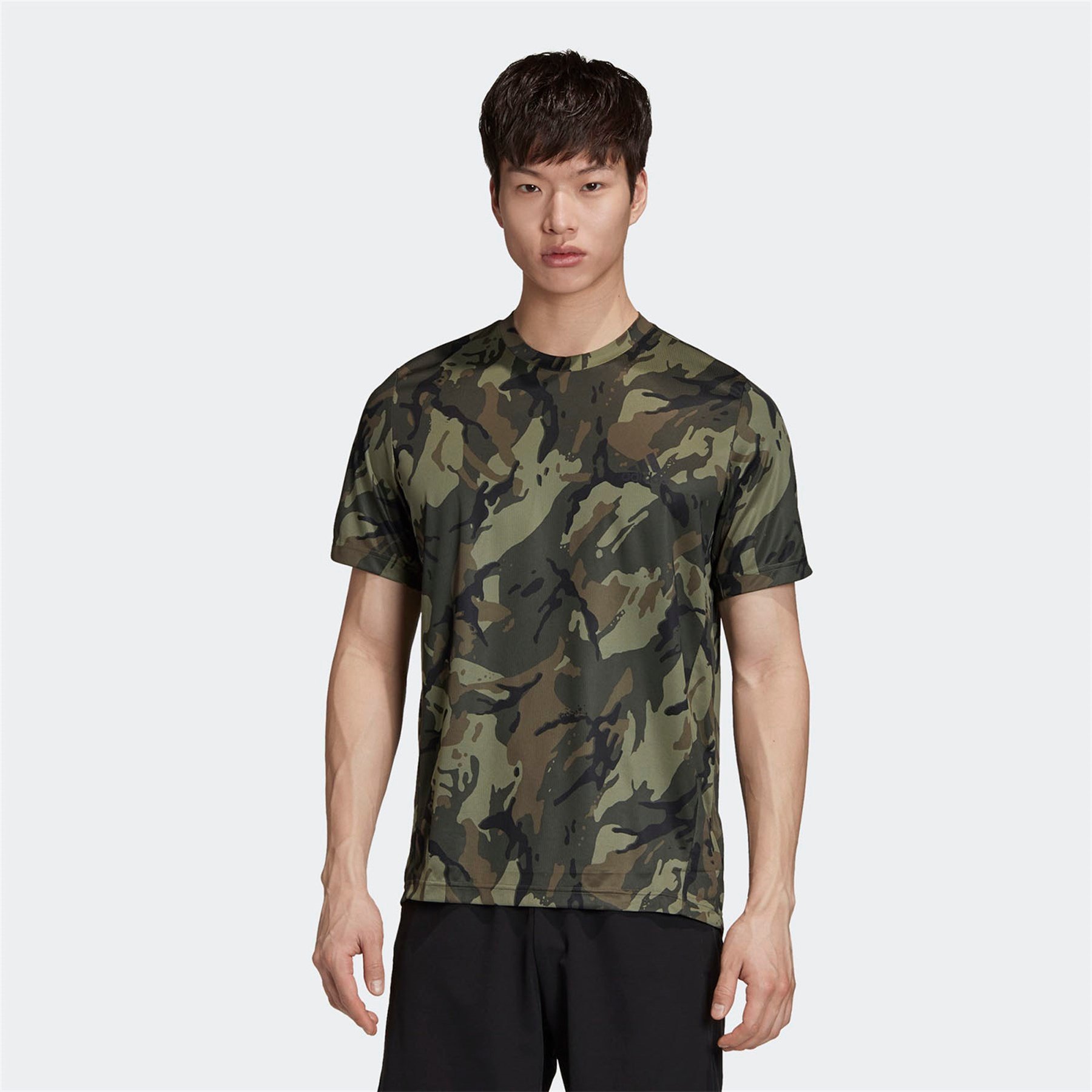 Adidas Erkek Koşu - Yürüyüş T-shirt M D2M Aop Tee Gd5294 M D2M AOP TEE