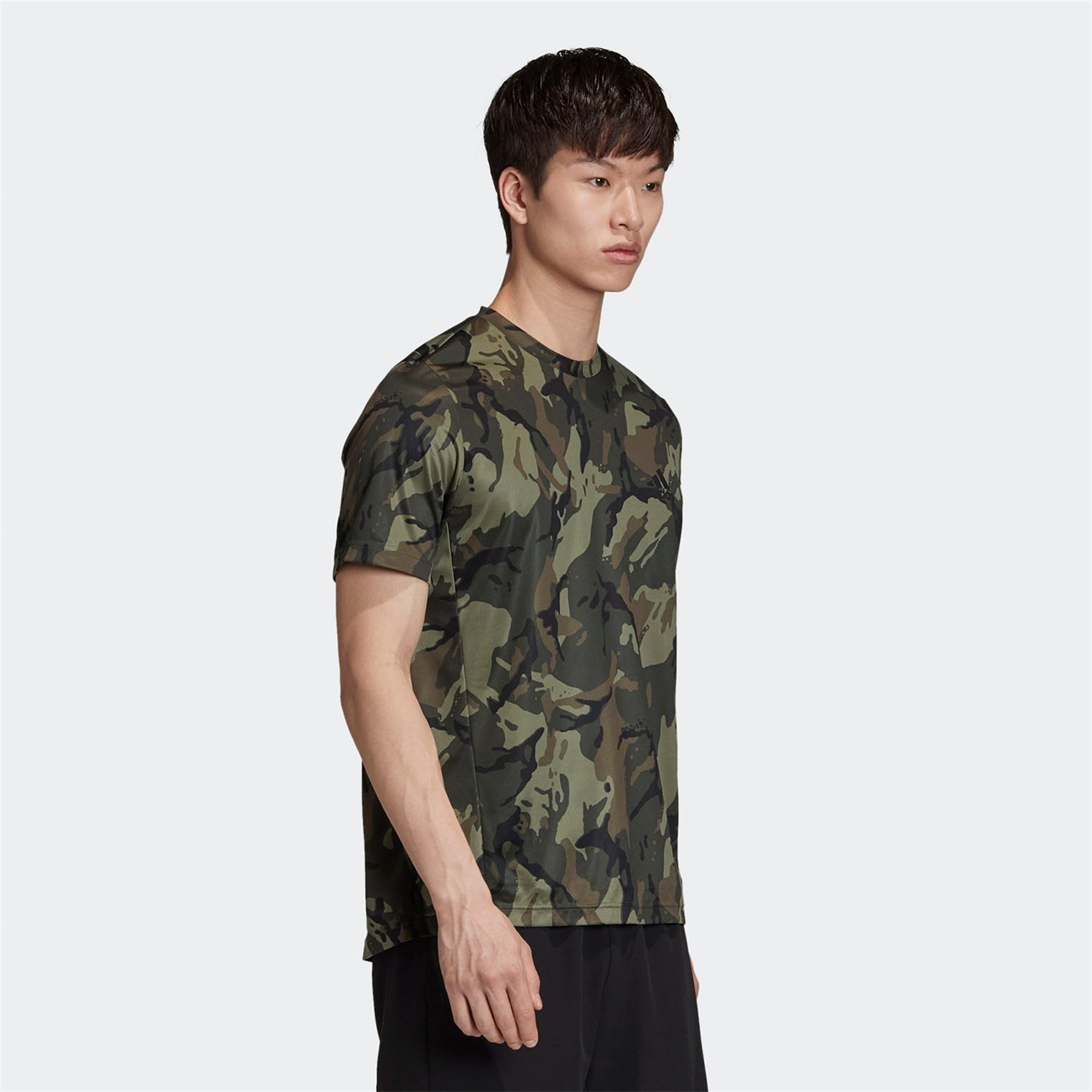 Adidas Erkek Koşu - Yürüyüş T-shirt M D2M Aop Tee Gd5294 M D2M AOP TEE