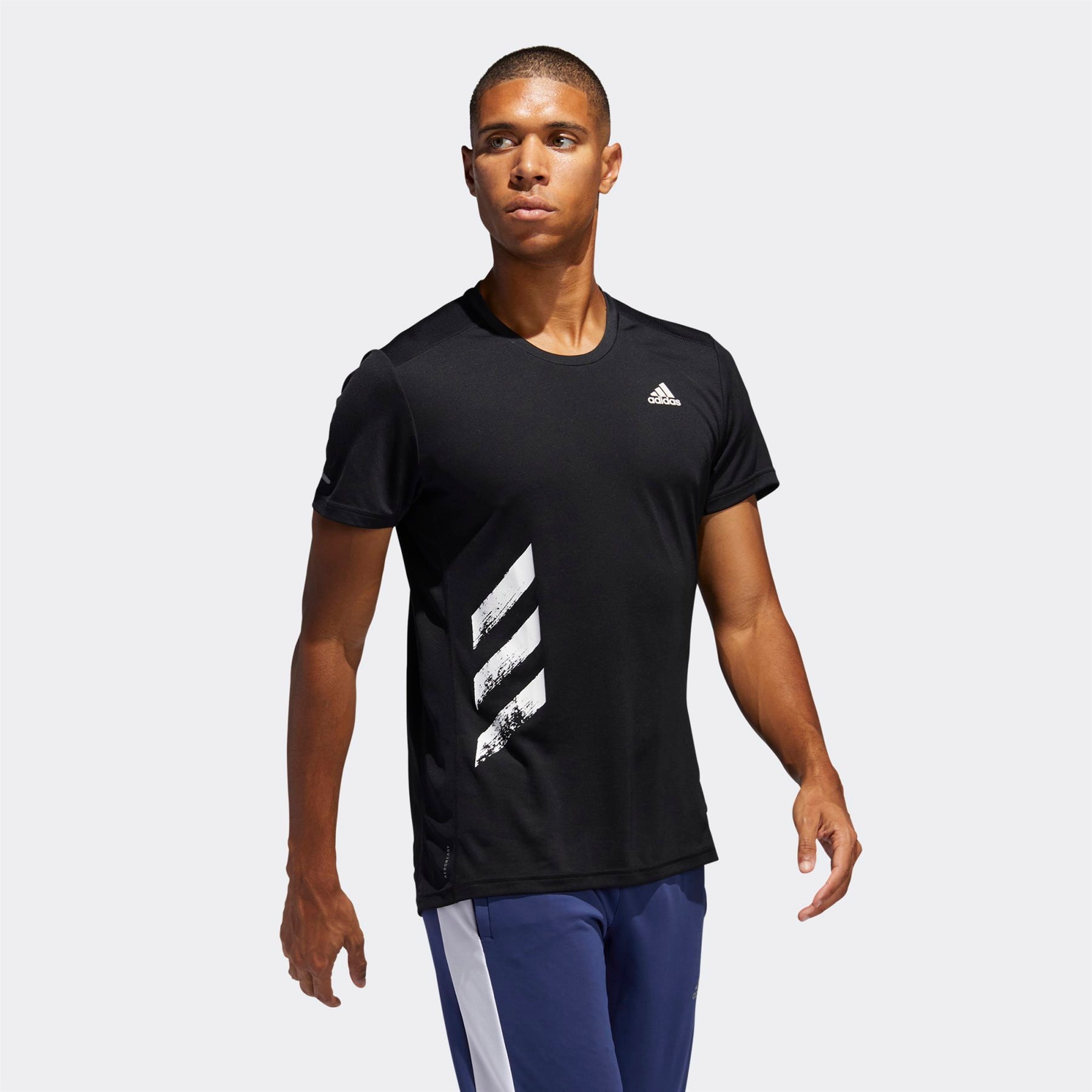 Adidas Erkek Koşu - Yürüyüş T-Shirt Run It Tee Pb Fr8382 RUN IT TEE PB