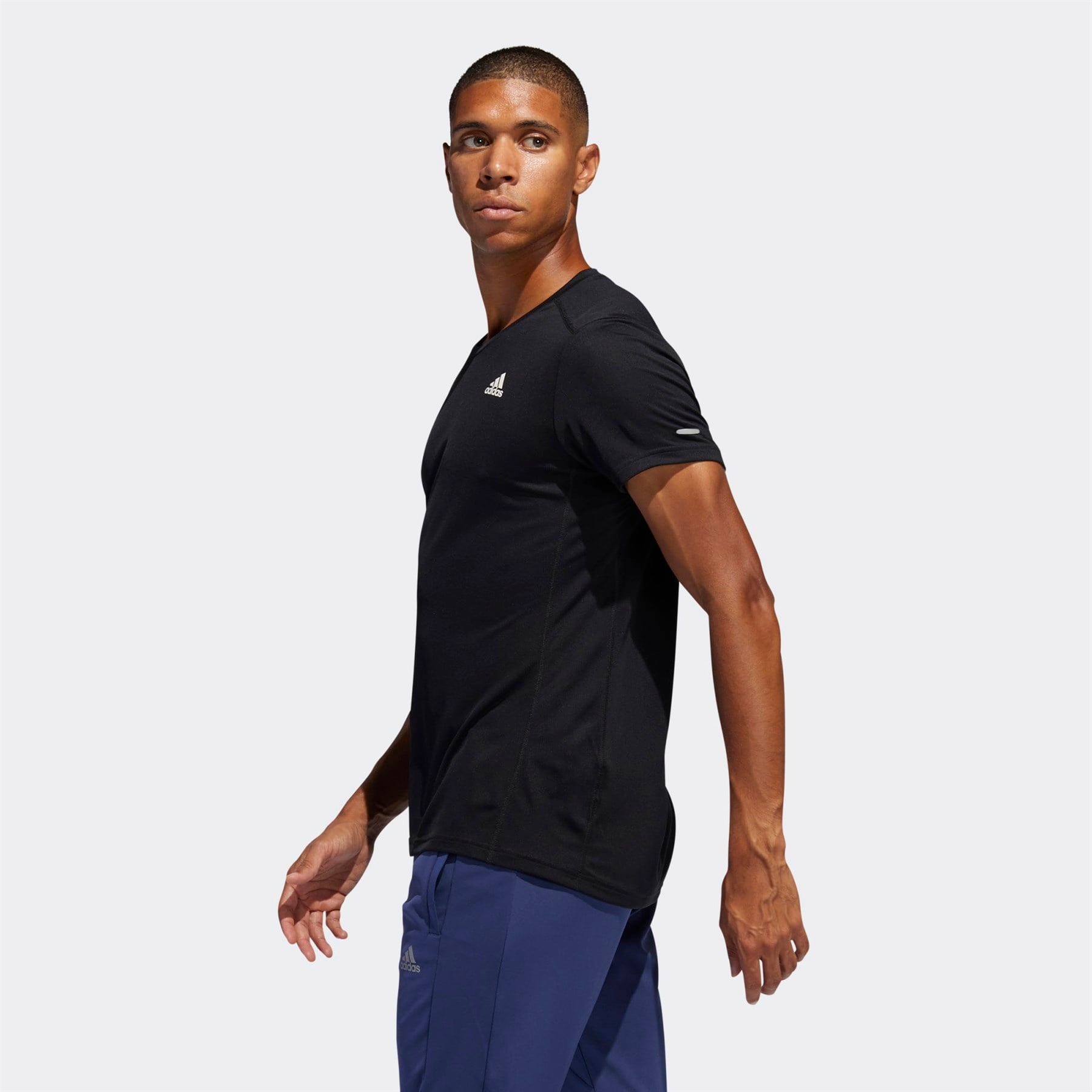 Adidas Erkek Koşu - Yürüyüş T-Shirt Run It Tee Pb Fr8382 RUN IT TEE PB