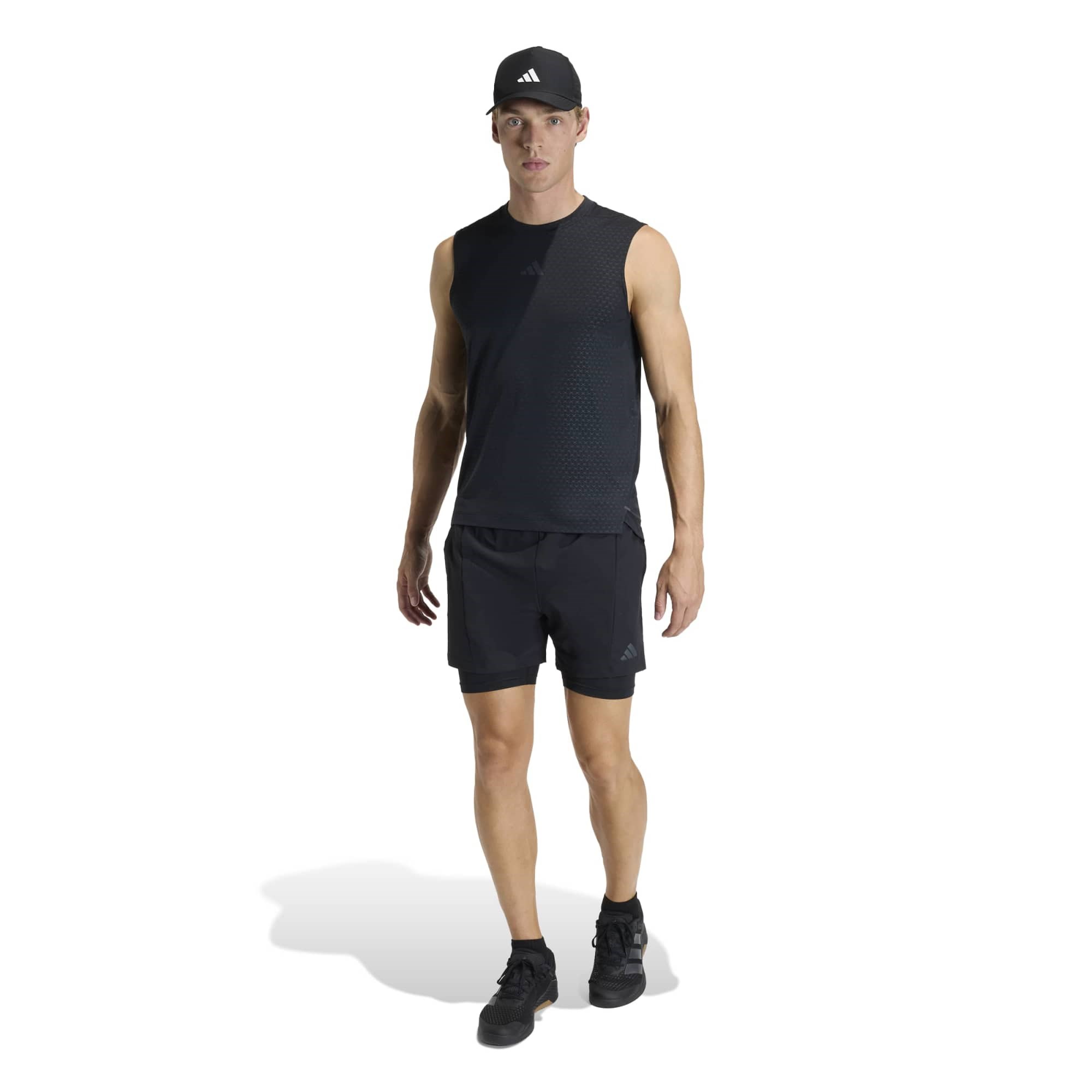 Adidas Erkek Koşu - Yürüyüş Şort D4T 2In1 Shorts Kf6431 D4T 2IN1 SHORTS