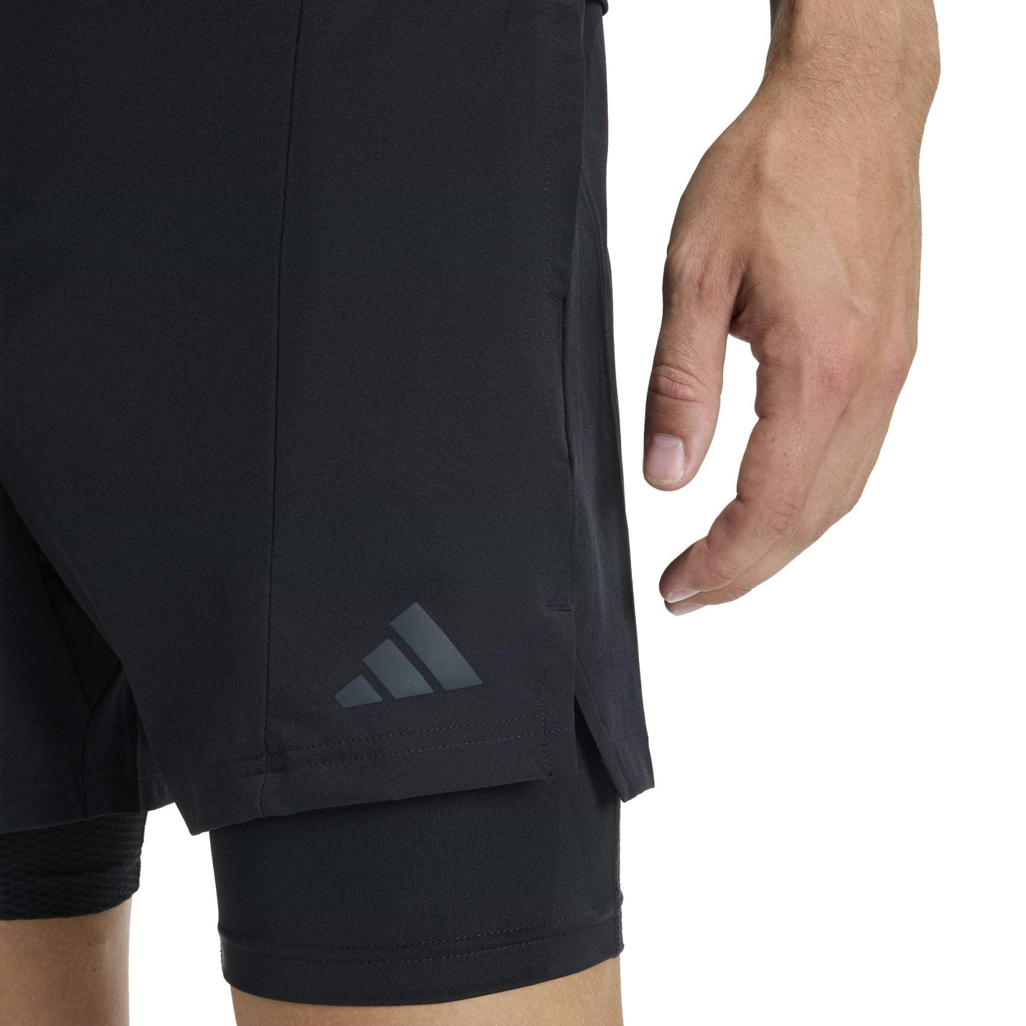 Adidas Erkek Koşu - Yürüyüş Şort D4T 2In1 Shorts Kf6431 D4T 2IN1 SHORTS