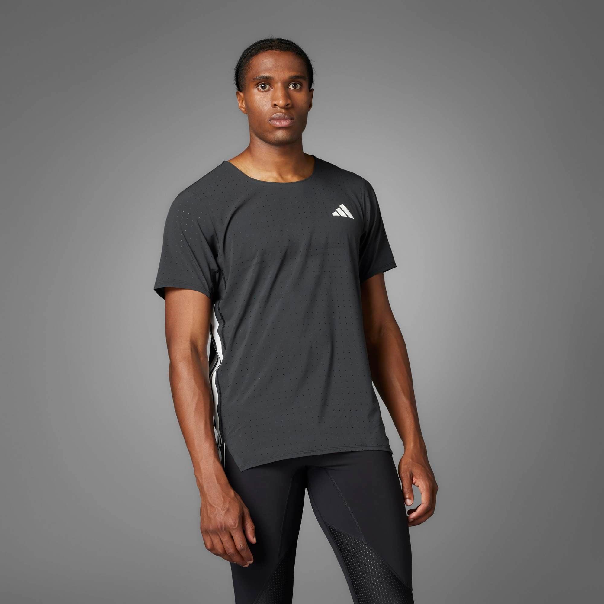 Adidas Erkek Koşu - Yürüyüş T-Shirt Adizero Tee M Jf3473 ADIZERO TEE M