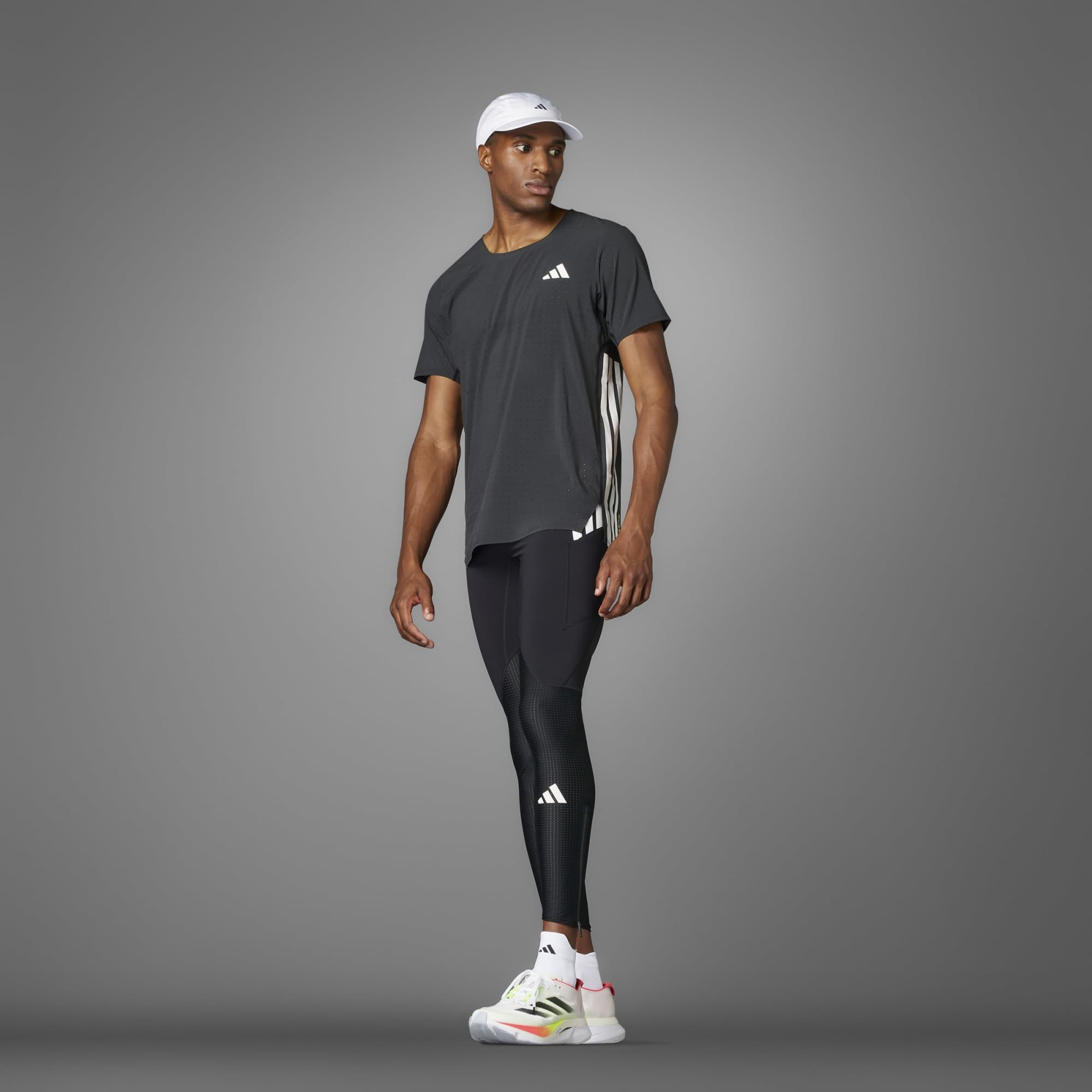 Adidas Erkek Koşu - Yürüyüş T-Shirt Adizero Tee M Jf3473 ADIZERO TEE M