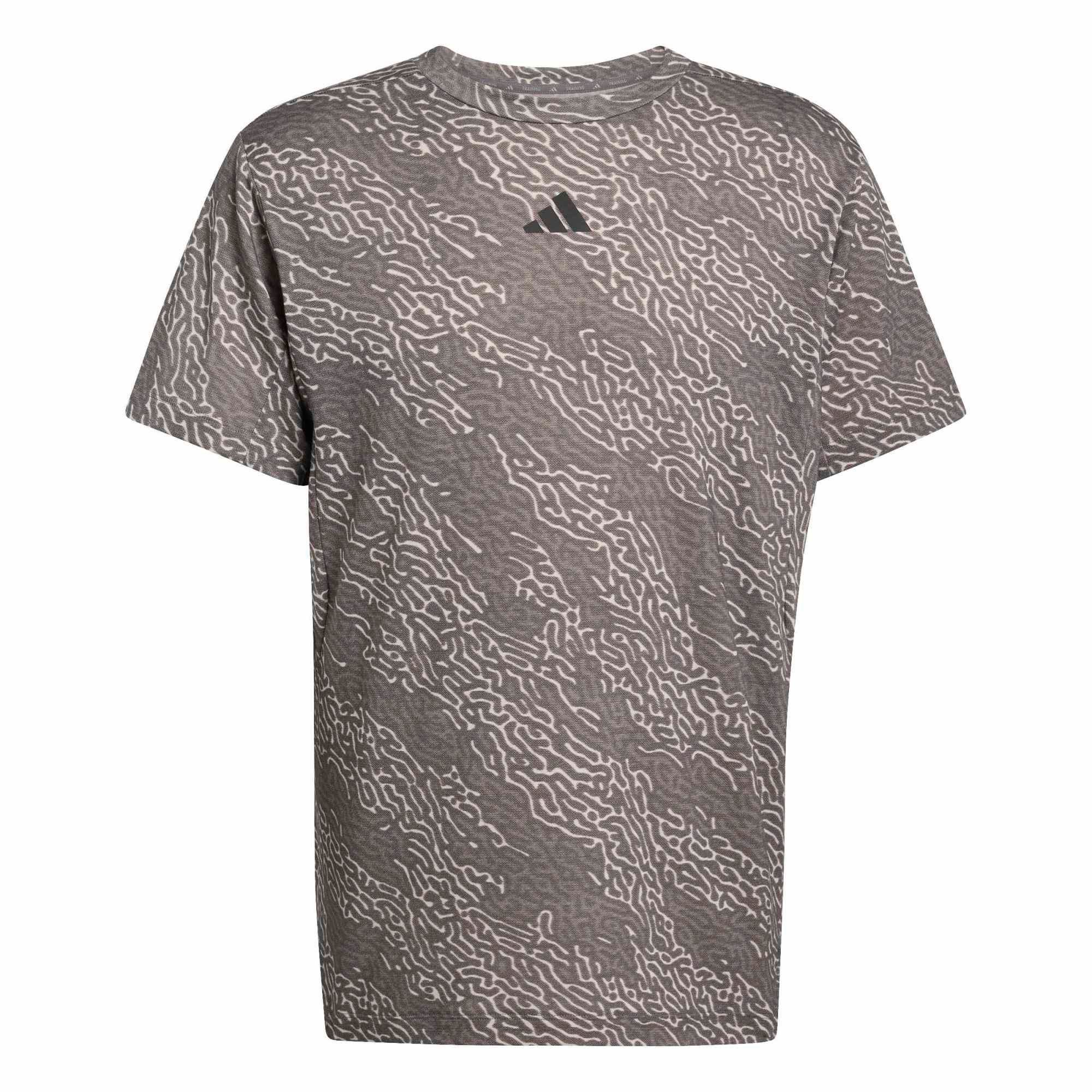 Adidas Erkek Koşu - Yürüyüş T-Shirt D4T Aop Tee Kf3098