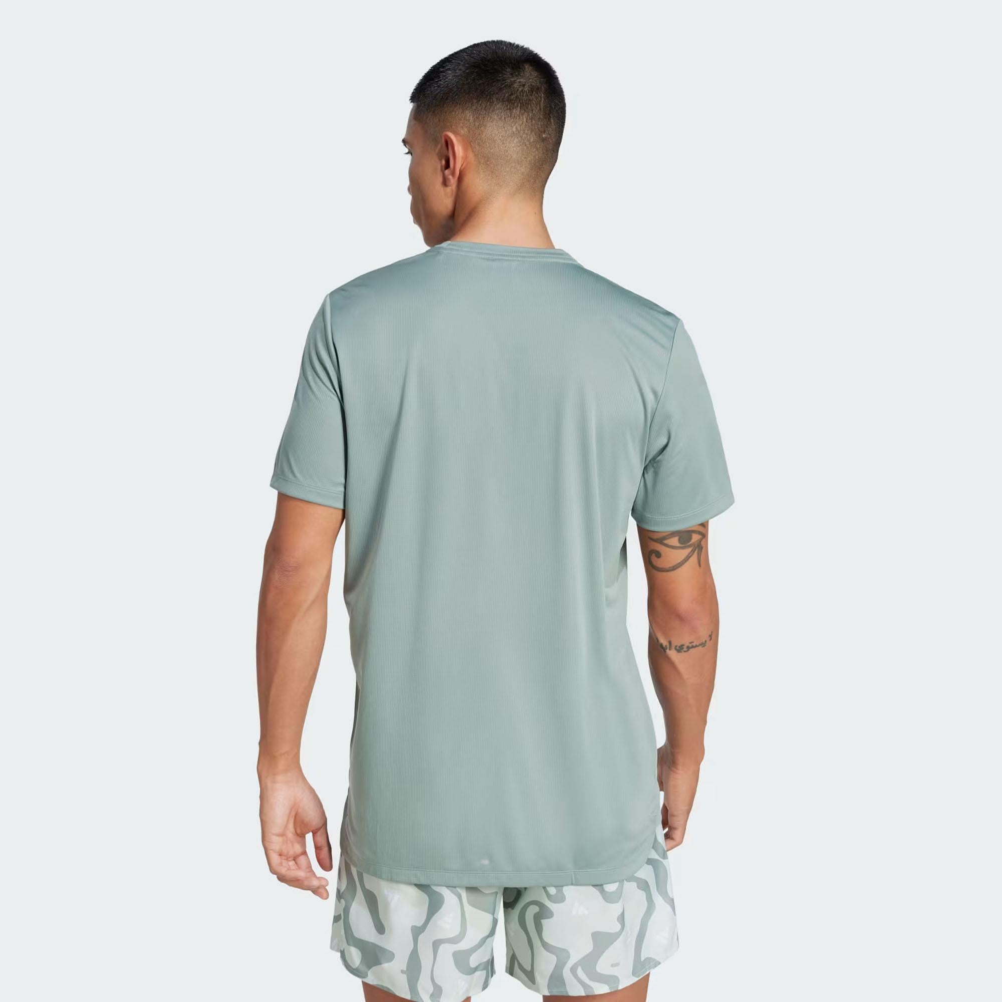 Adidas Erkek Koşu - Yürüyüş T-shirt Run It Bl Tee M Jd2334