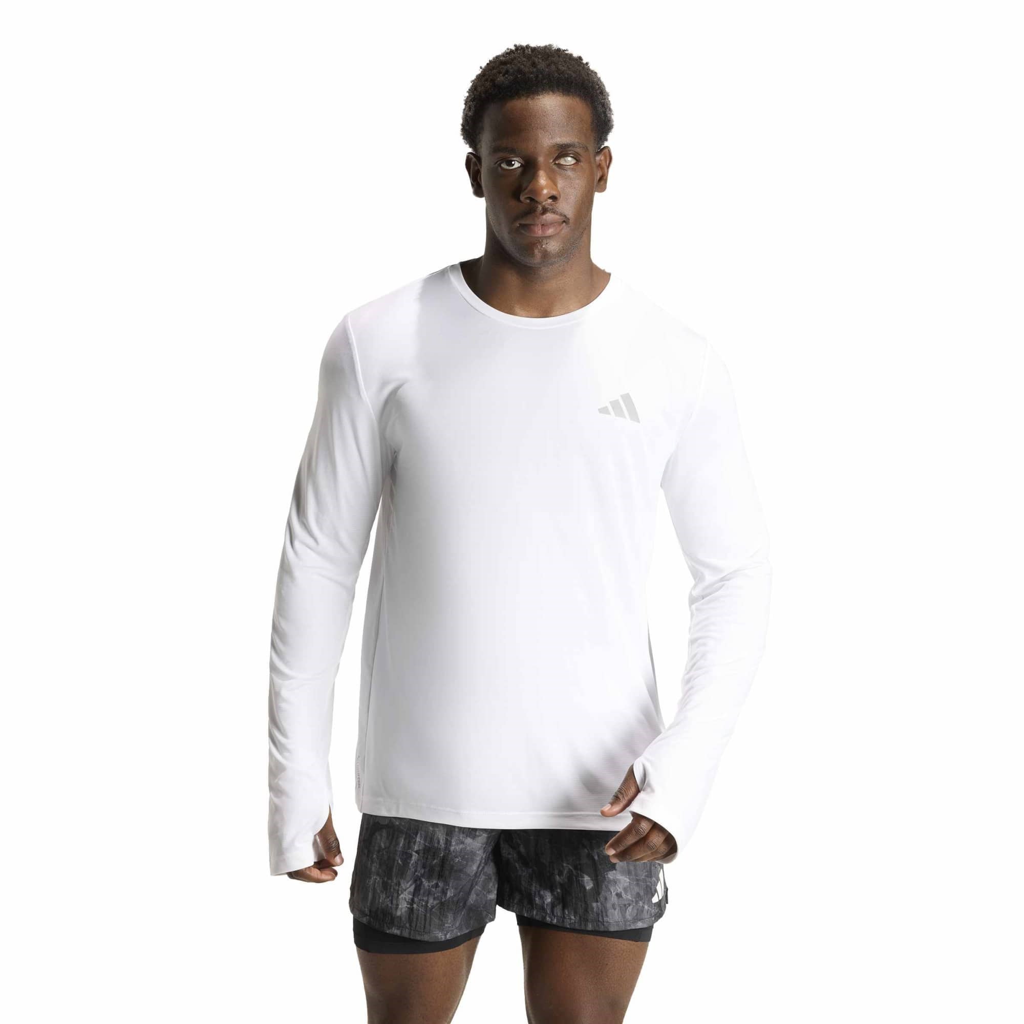 Adidas Erkek Koşu - Yürüyüş T-Shirt Run Ess Ls M Ke8425
