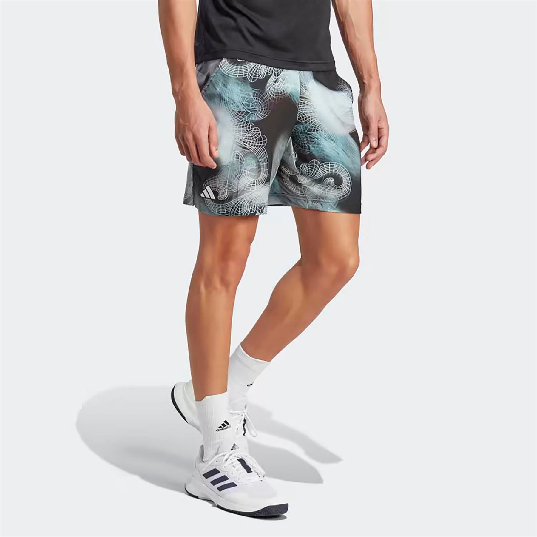 Adidas Erkek Tenis Şort Printed Sho Pro Hz3261