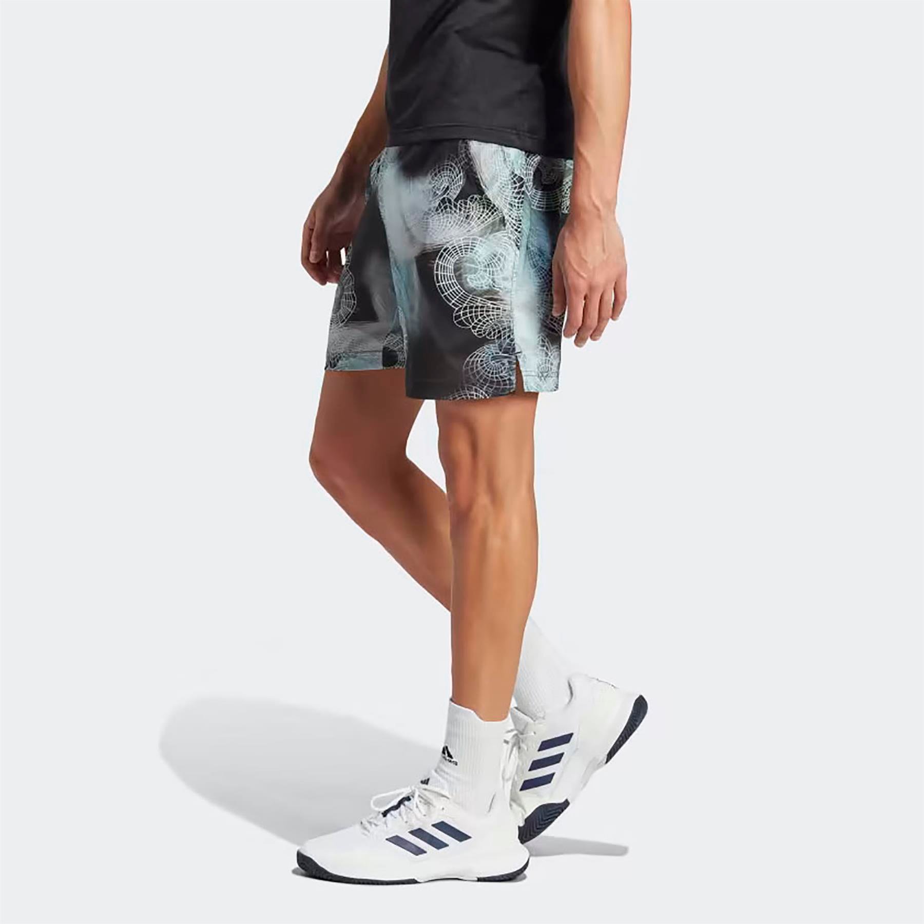 Adidas Erkek Tenis Şort Printed Sho Pro Hz3261