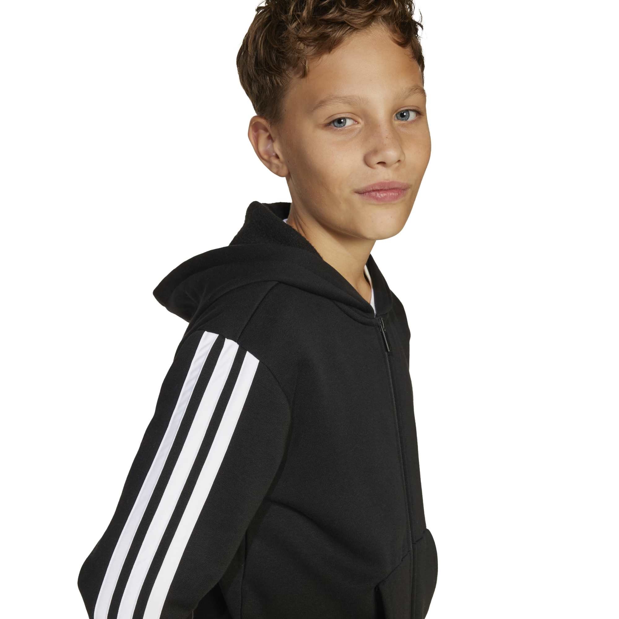 Adidas Genç Günlük Eşofman Üstü J 3S Fl Fz Hd Jd6494 J 3S FL FZ HD