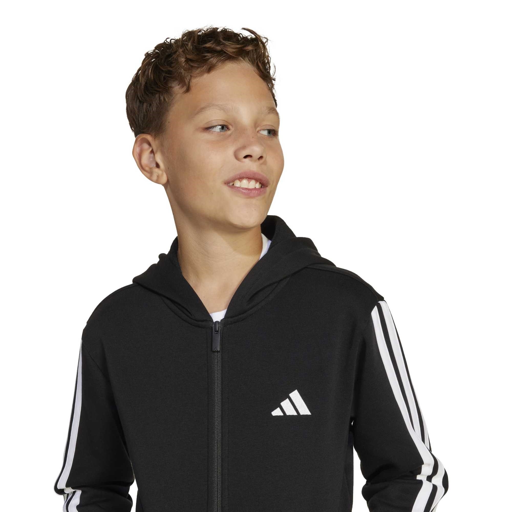 Adidas Genç Günlük Eşofman Üstü J 3S Fl Fz Hd Jd6494 J 3S FL FZ HD