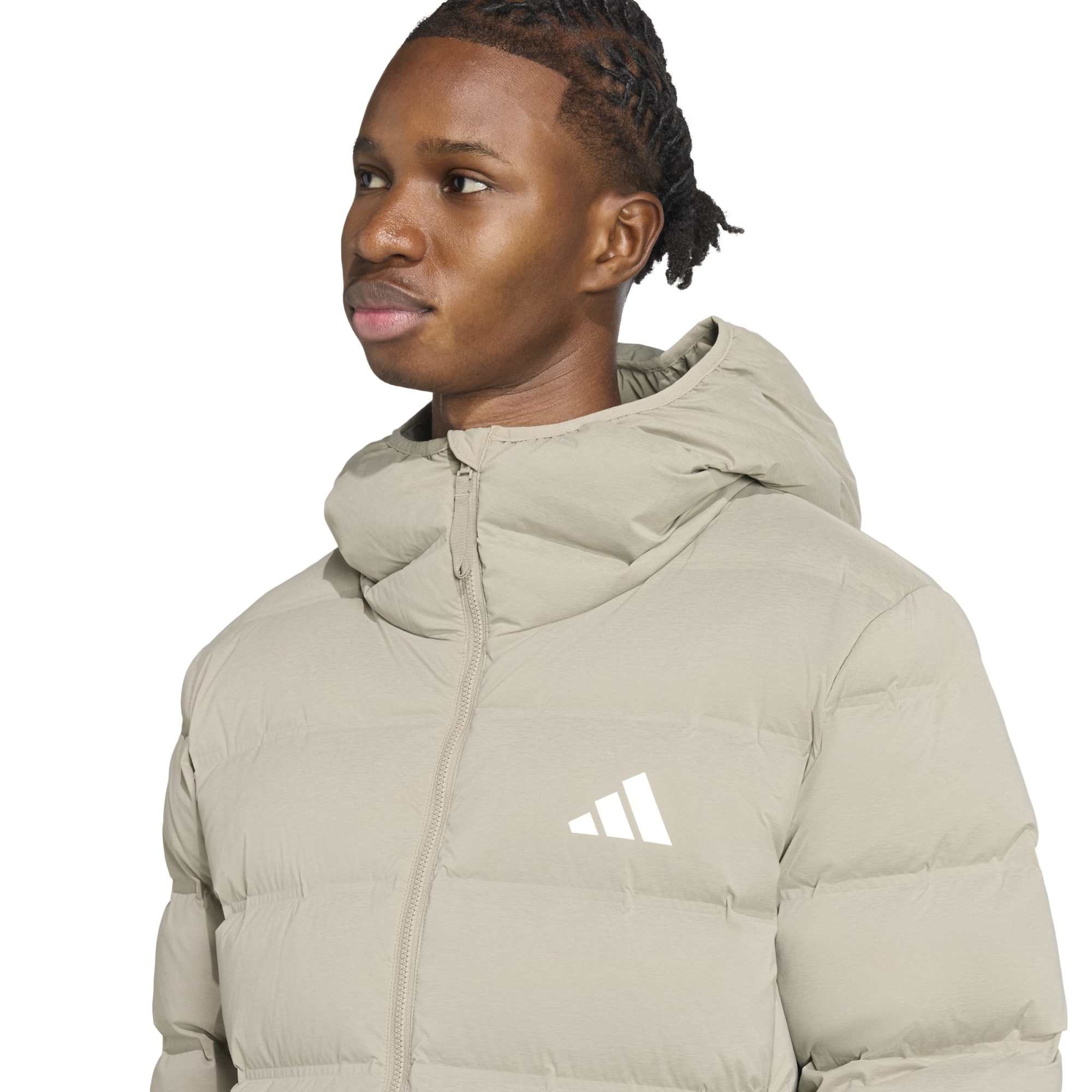 Adidas Helionic S Kapüşonlu Erkek Ceket JX0596