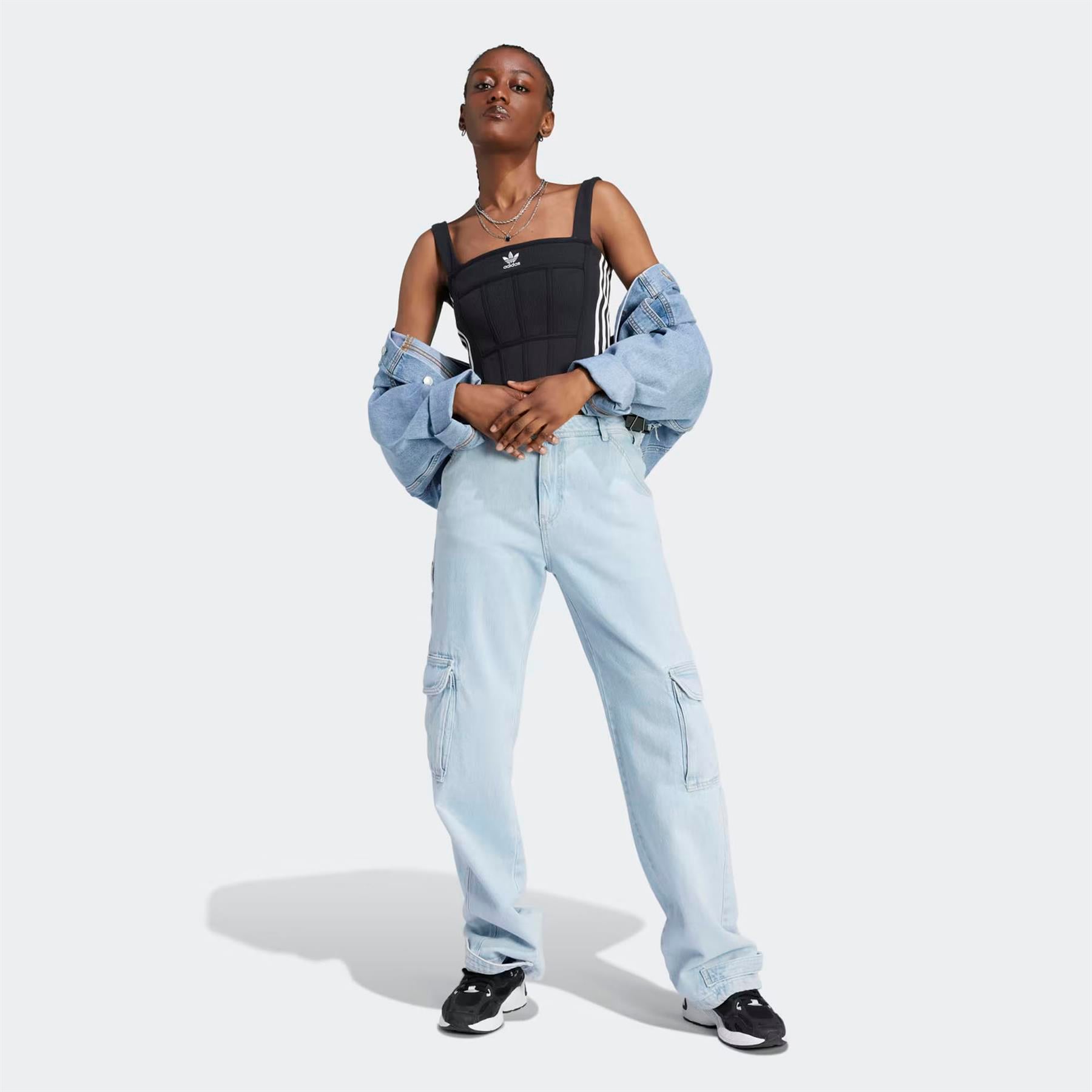 Adidas Kadın Günlük Atlet Rib Corset Tank Ij5030