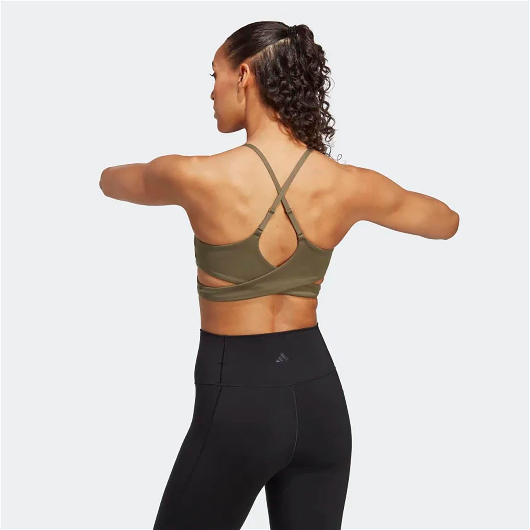 Adidas Kadın Günlük Bra Sporcu Sütyeni Yga St Ls Ll Br Hy1106